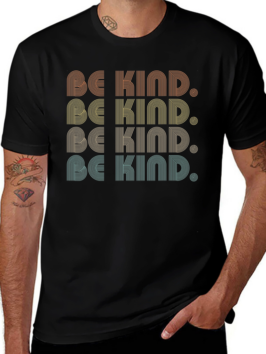 Be Kind Retro T-Shirt - Stylish Comfort