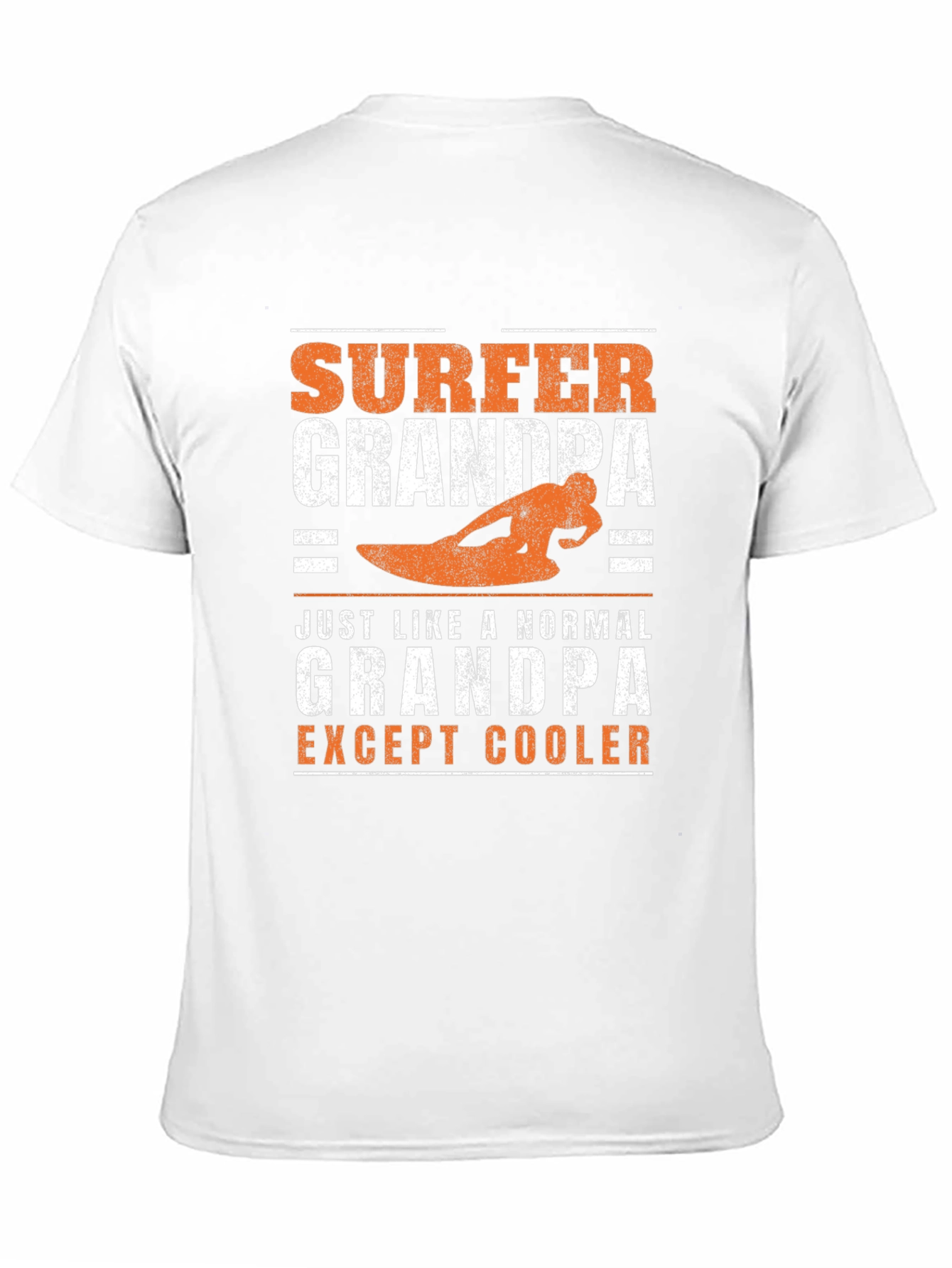 Surfer Grandpa T-Shirt - Cool Grandfather Gift