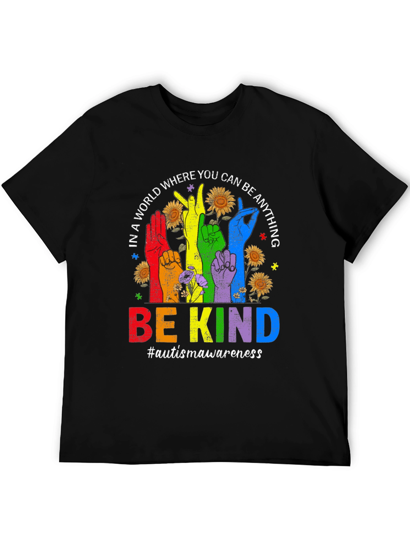 Be Kind Autism Awareness T-Shirt