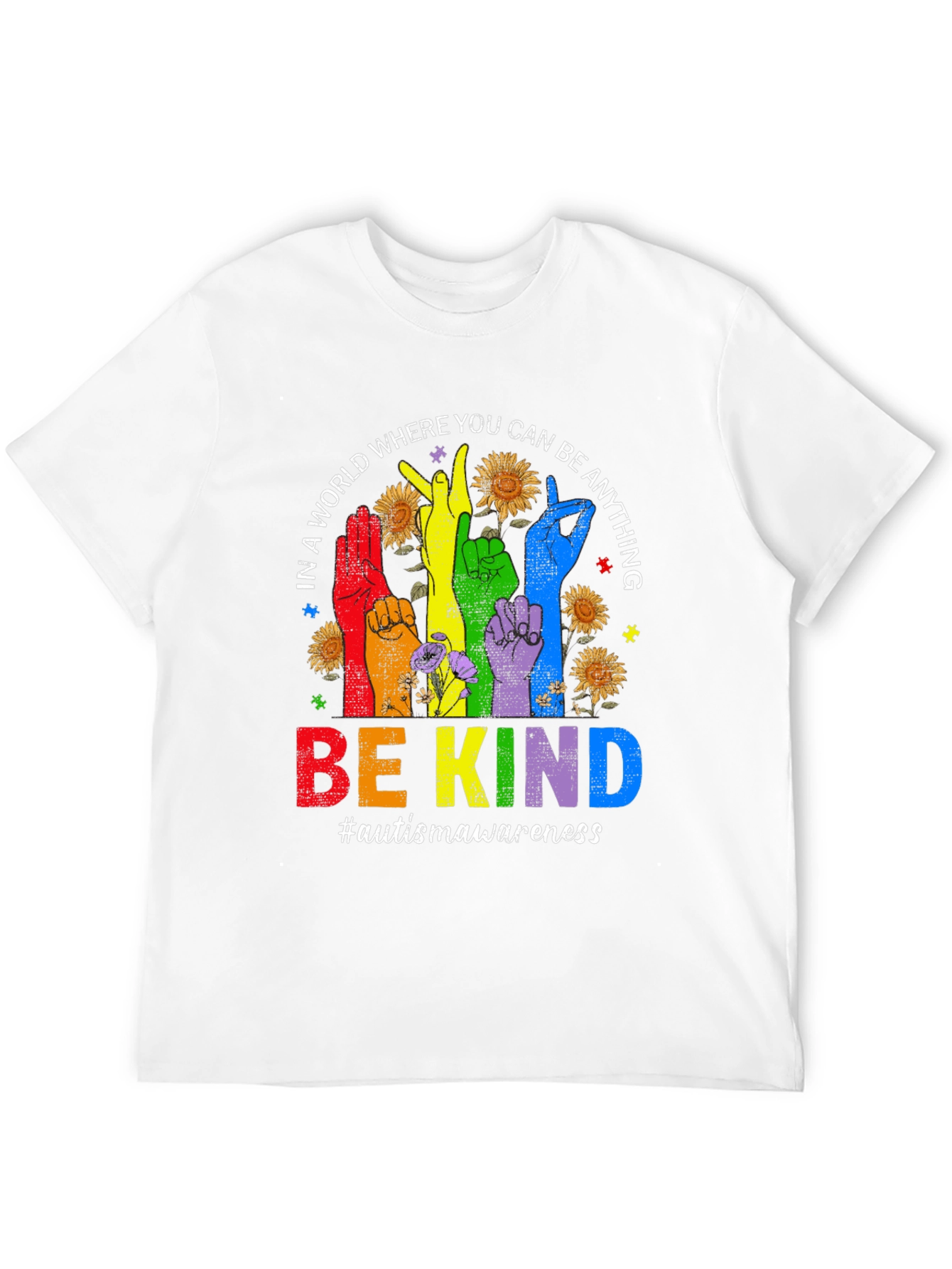 Be Kind Autism Awareness T-Shirt