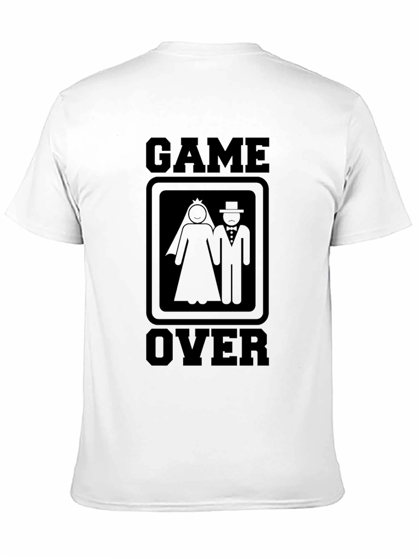 Game Over Wedding T-Shirt - Bachelor Party Tee