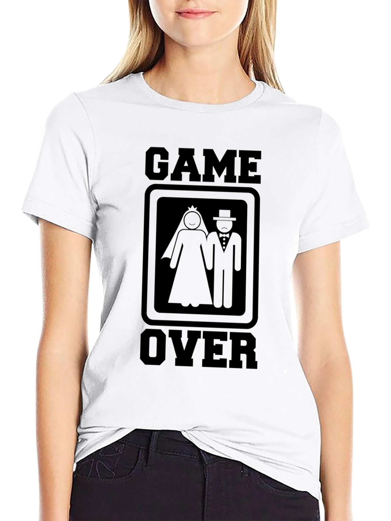 Game Over Wedding T-Shirt - Bachelor Party Tee