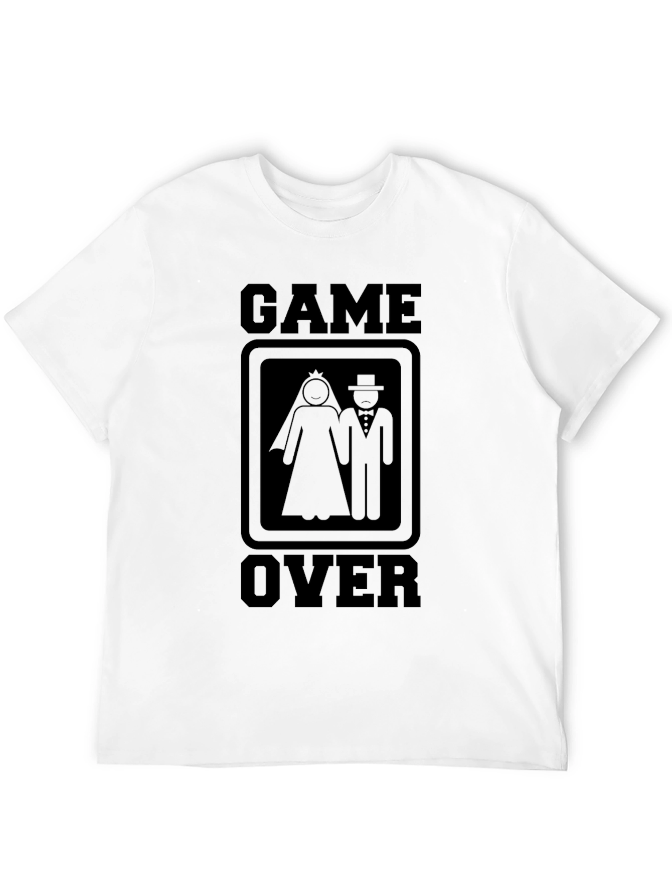 Game Over Wedding T-Shirt - Bachelor Party Tee