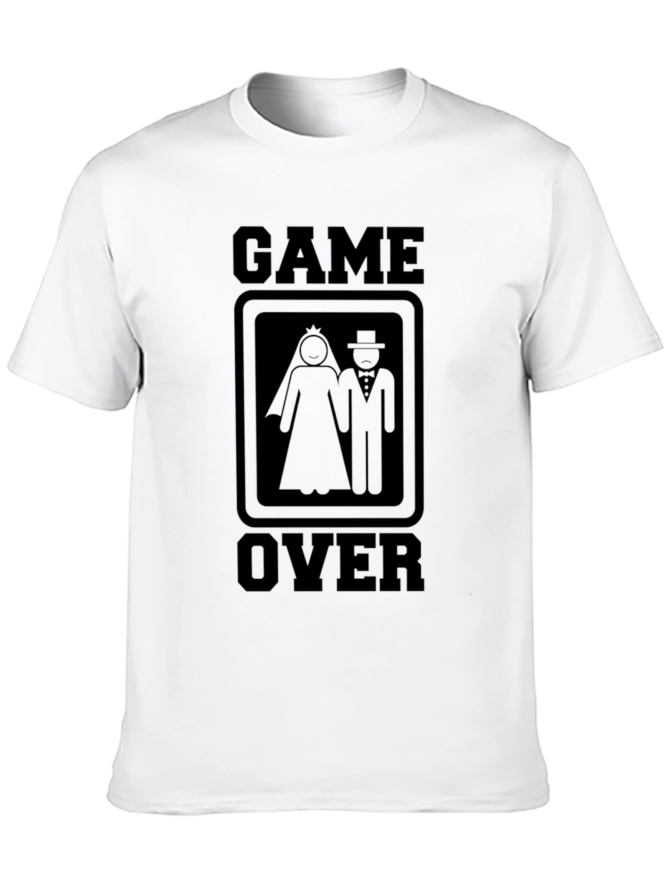 Game Over Wedding T-Shirt - Bachelor Party Tee