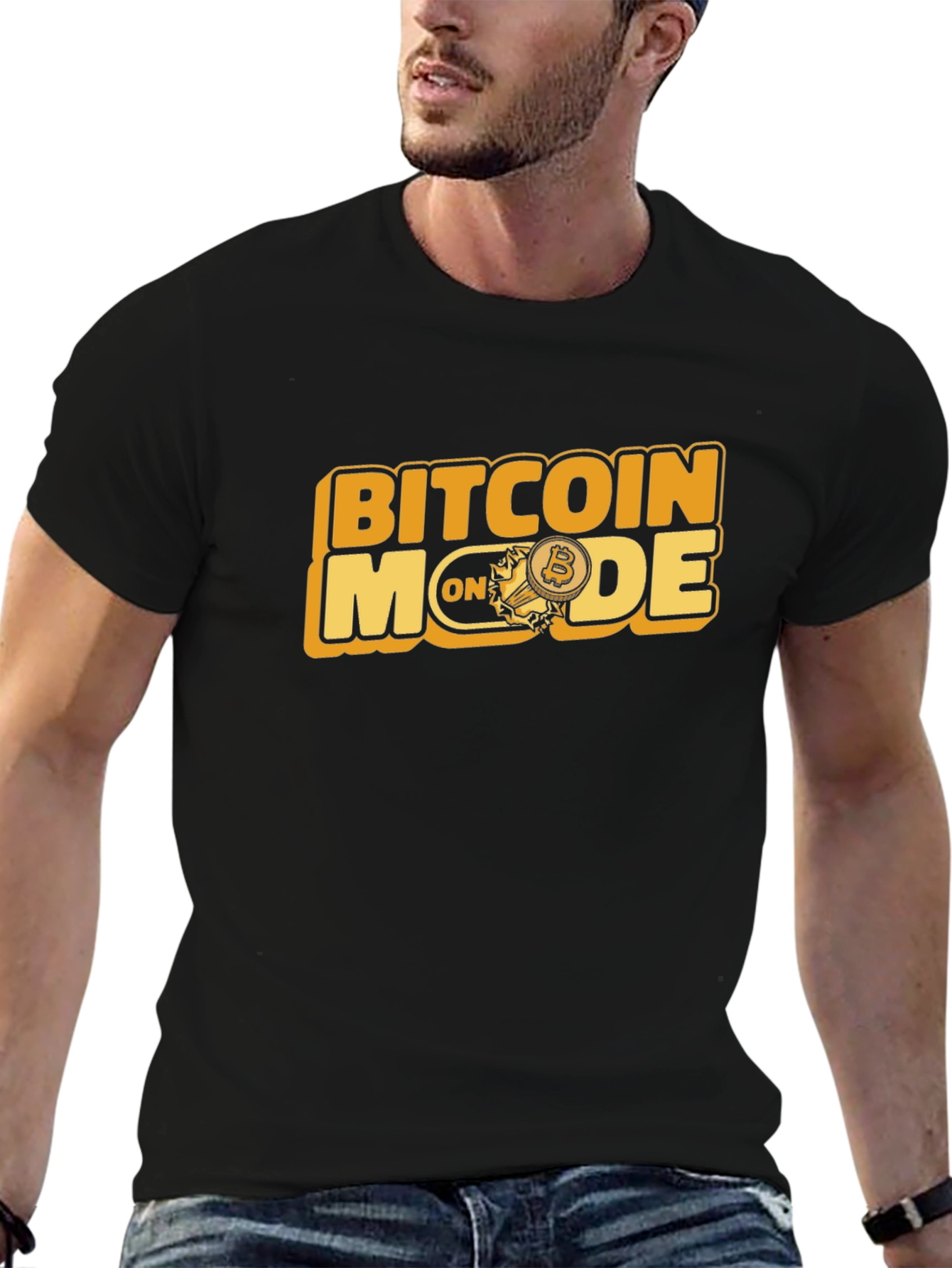 Bitcoin Mode Black T-Shirt