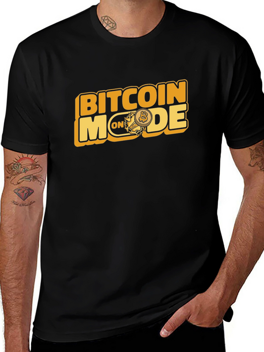 Bitcoin Mode Black T-Shirt