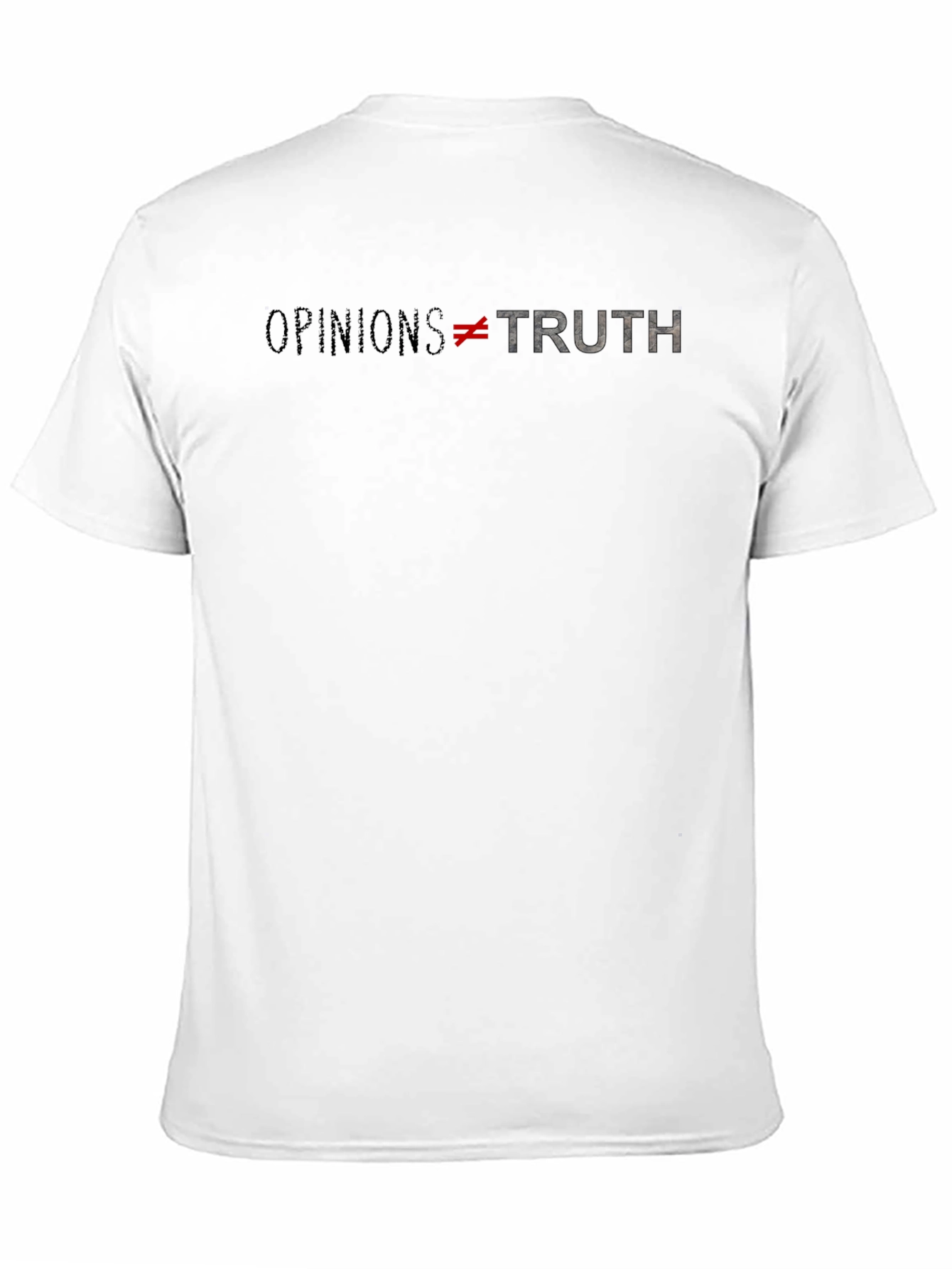 Opinions Not Equal Truth Graphic Tee