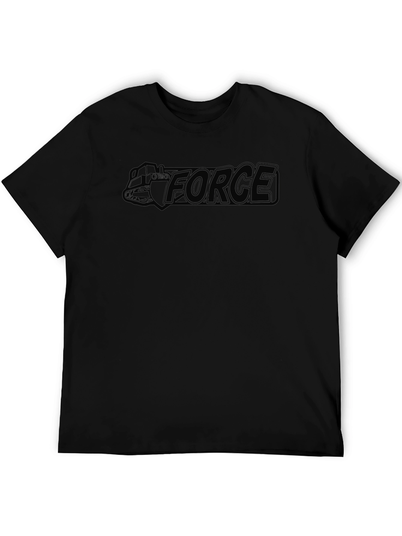 Black FORCE Graphic T-Shirt