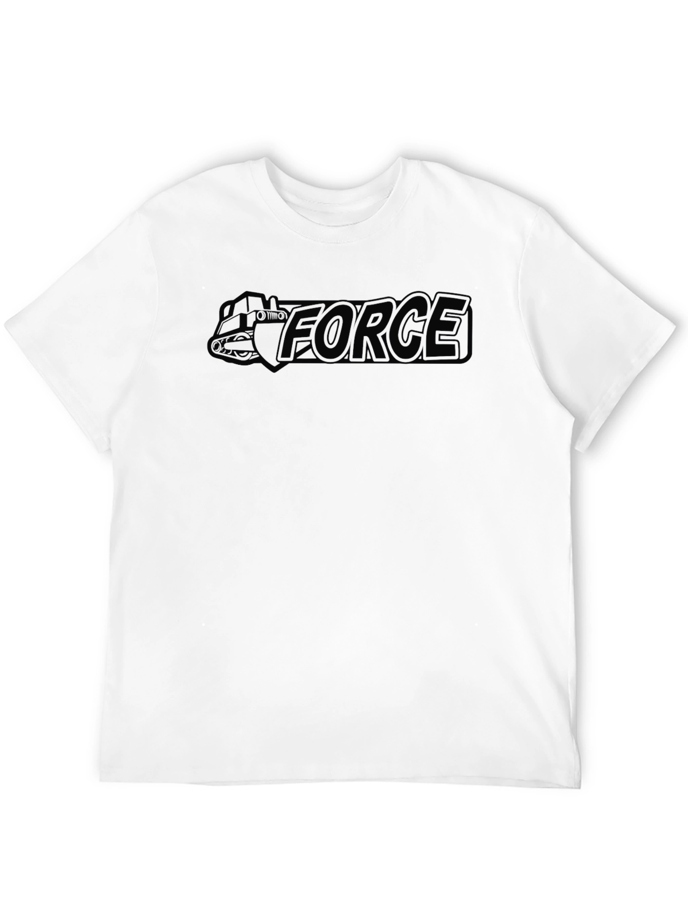 Black FORCE Graphic T-Shirt