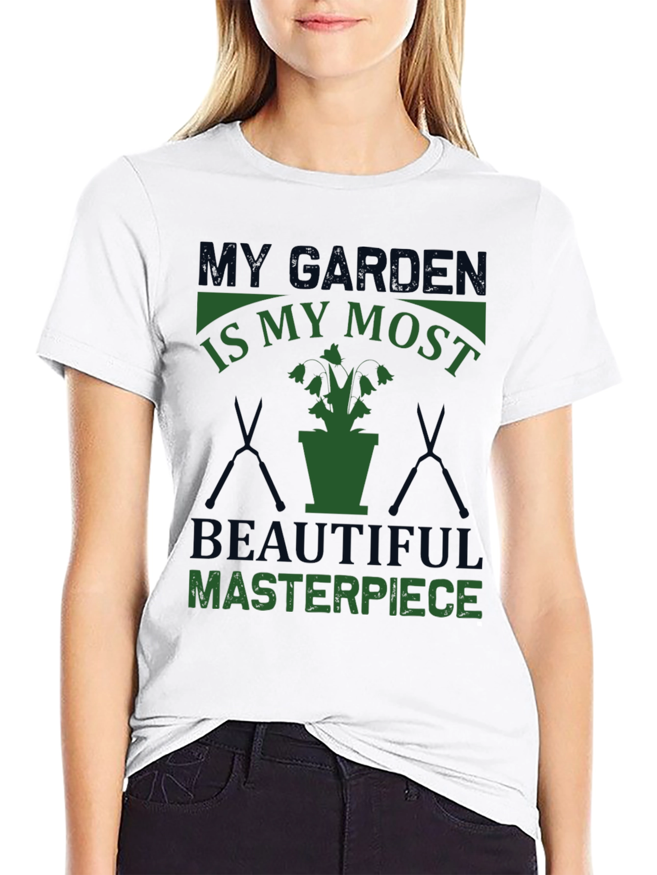 Gardeners Tee: My Garden Is My Masterpiece