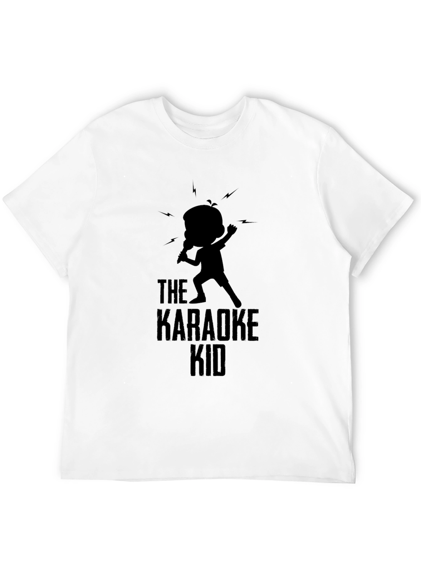 Karaoke Kid Black T-Shirt