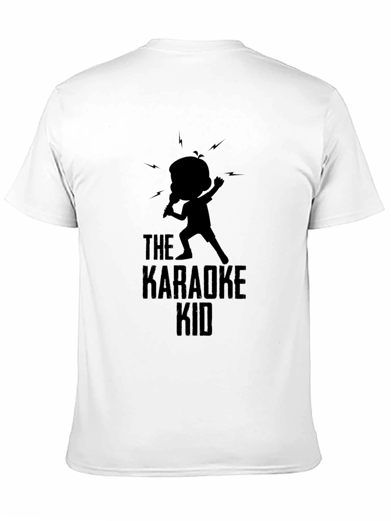 Karaoke Kid Black T-Shirt