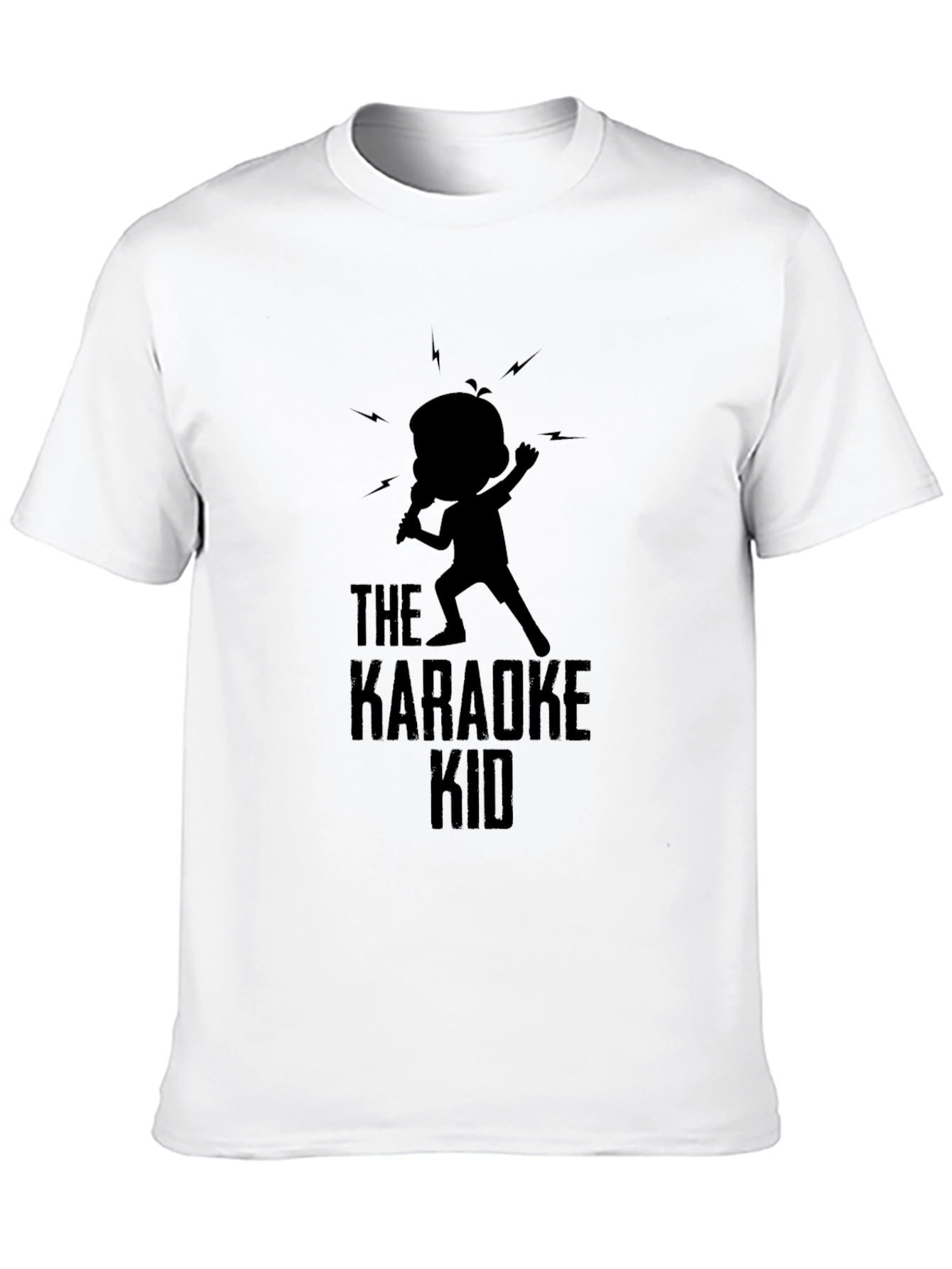 Karaoke Kid Black T-Shirt