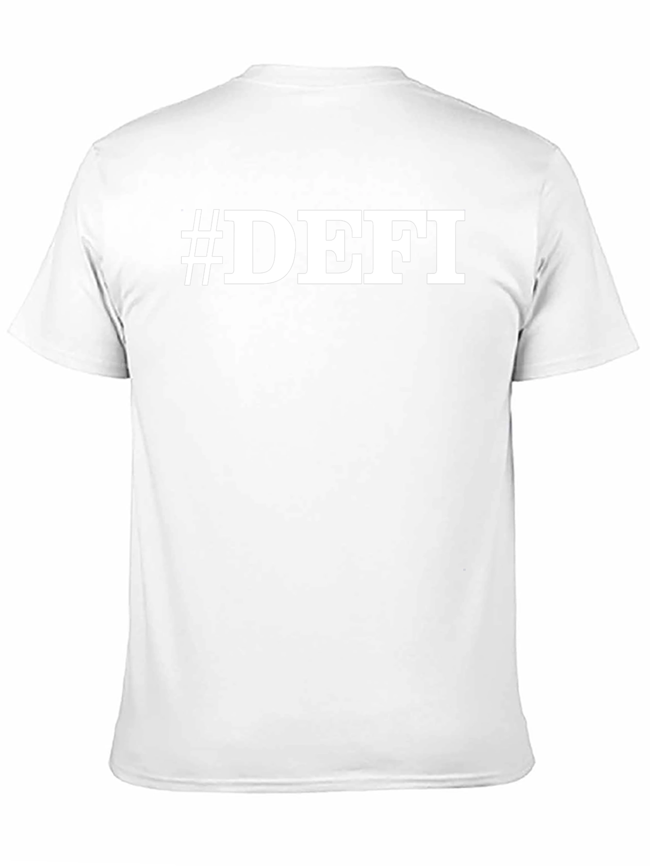 #DEFI Black T-Shirt - Crypto Decentralized Finance Tee
