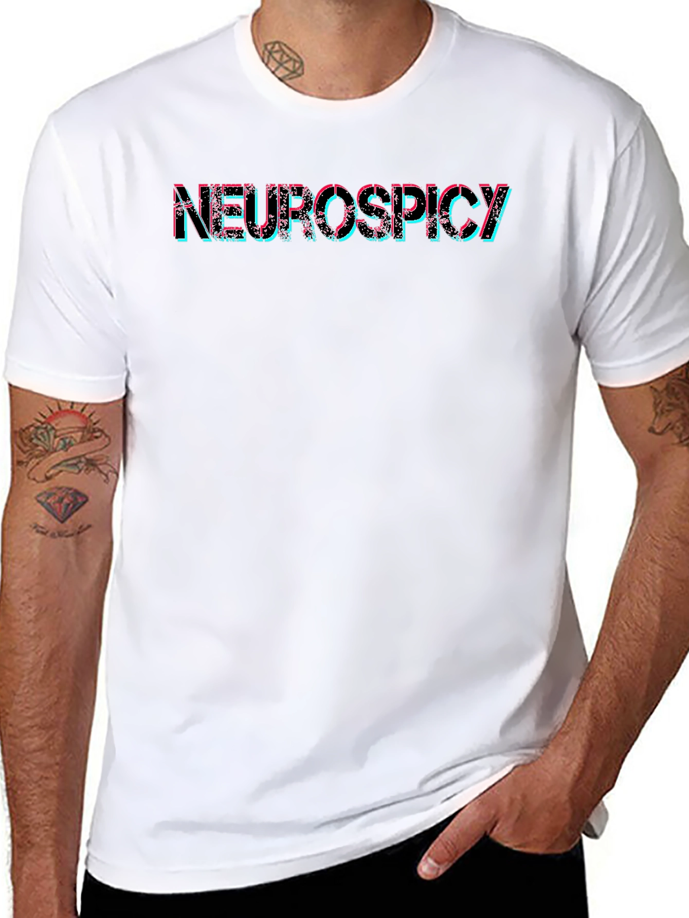 Neurospicy Graphic Tee - Black