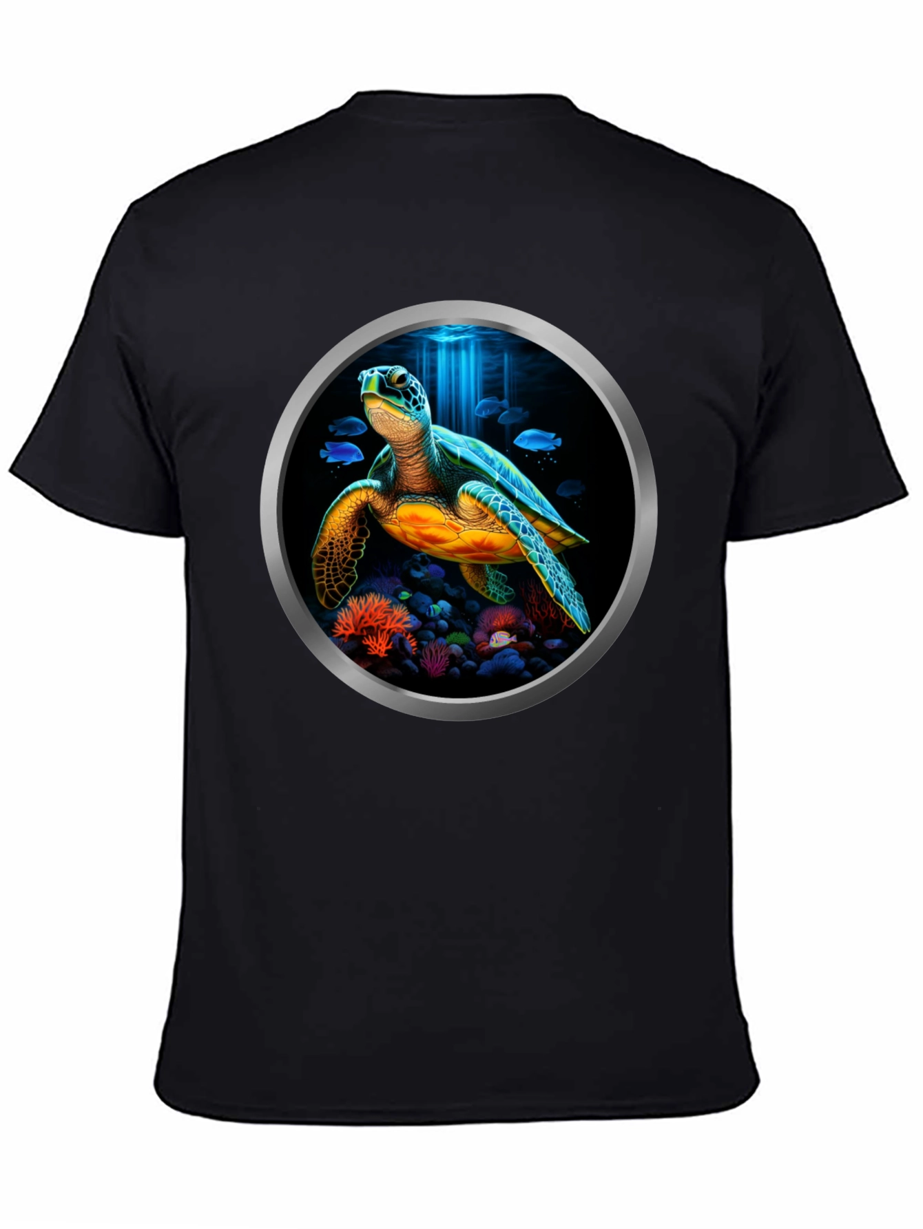 Sea Turtle Graphic Tee - Ocean Life T-Shirt