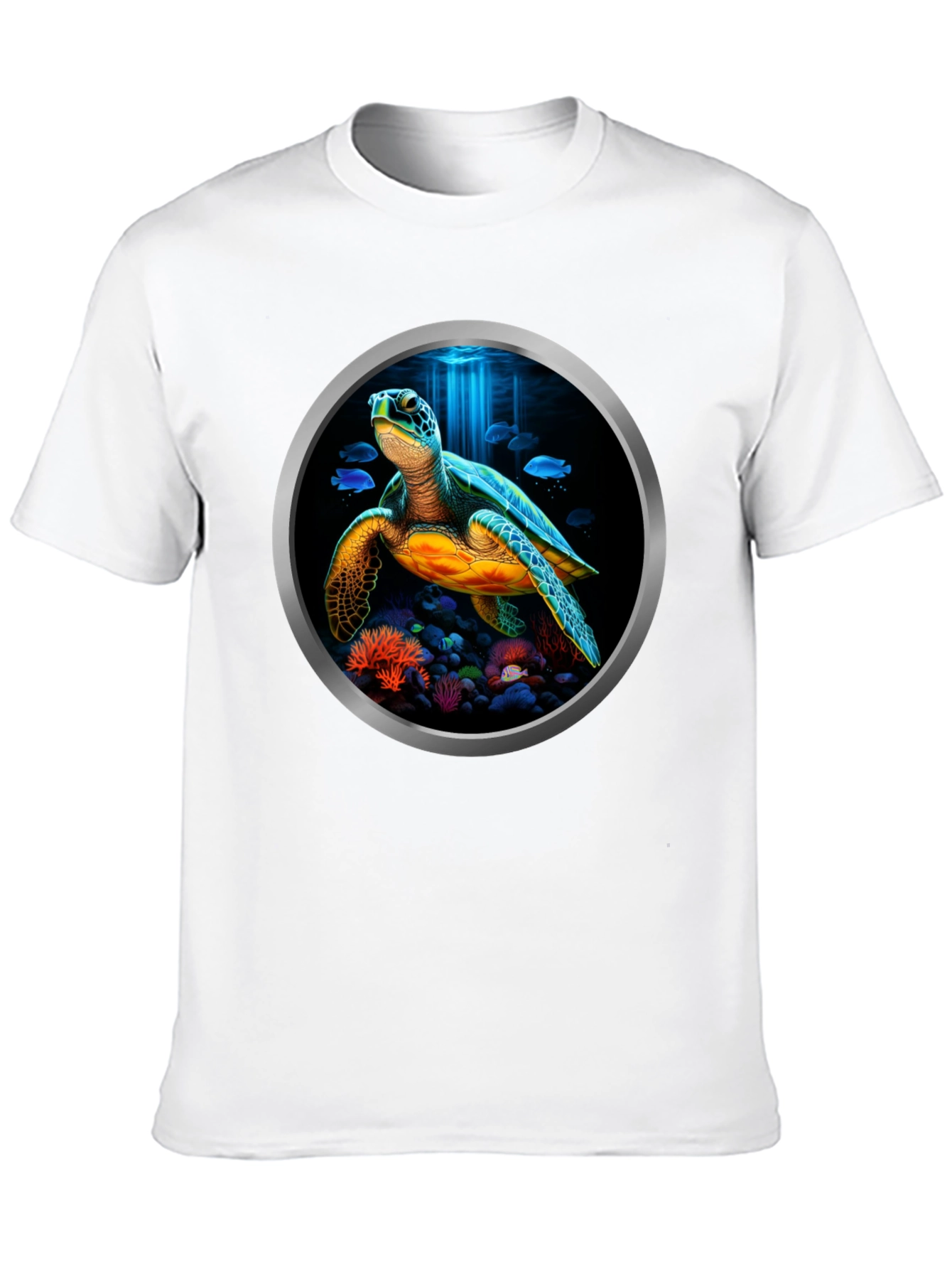 Sea Turtle Graphic Tee - Ocean Life T-Shirt
