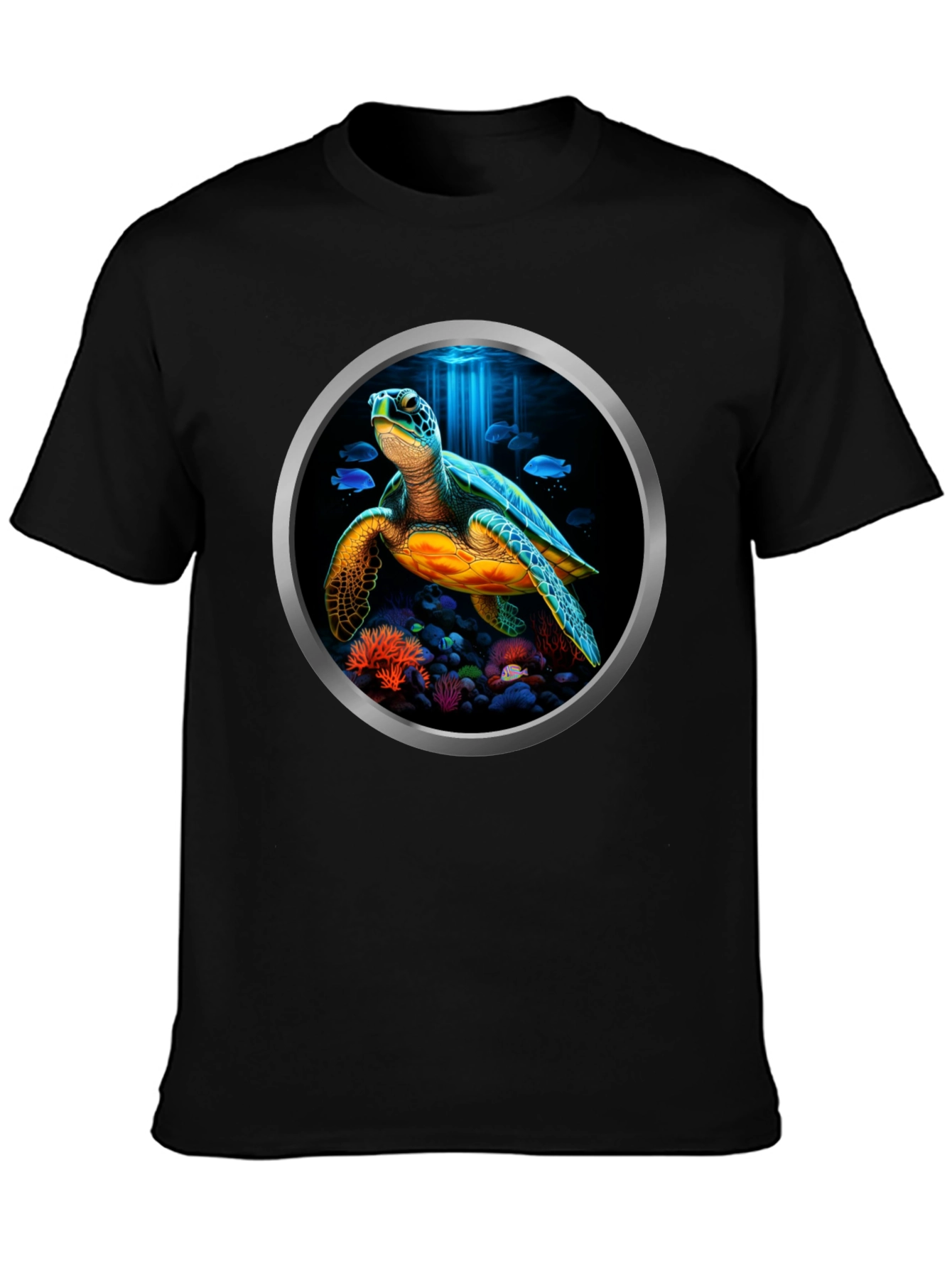 Sea Turtle Graphic Tee - Ocean Life T-Shirt