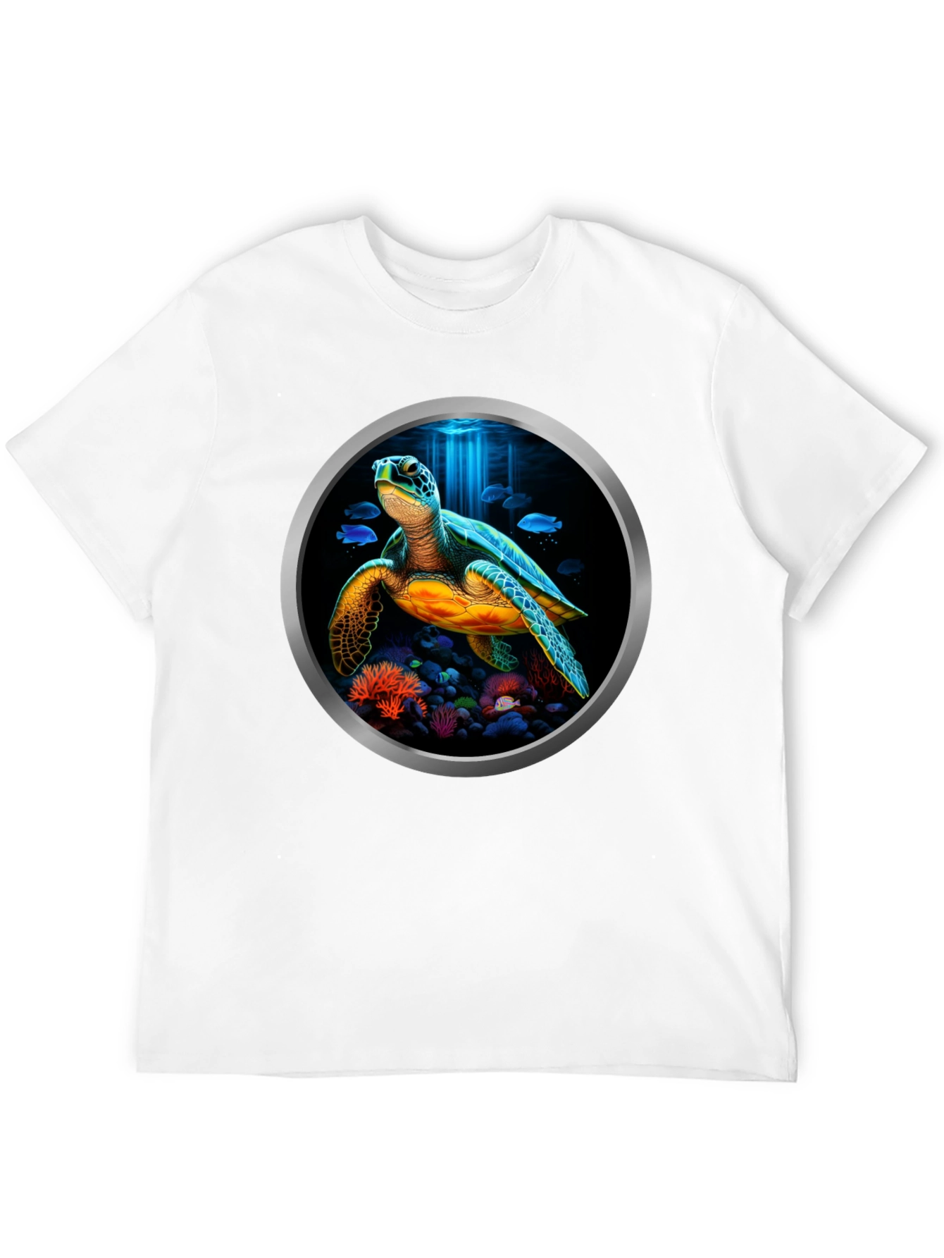 Sea Turtle Graphic Tee - Ocean Life T-Shirt