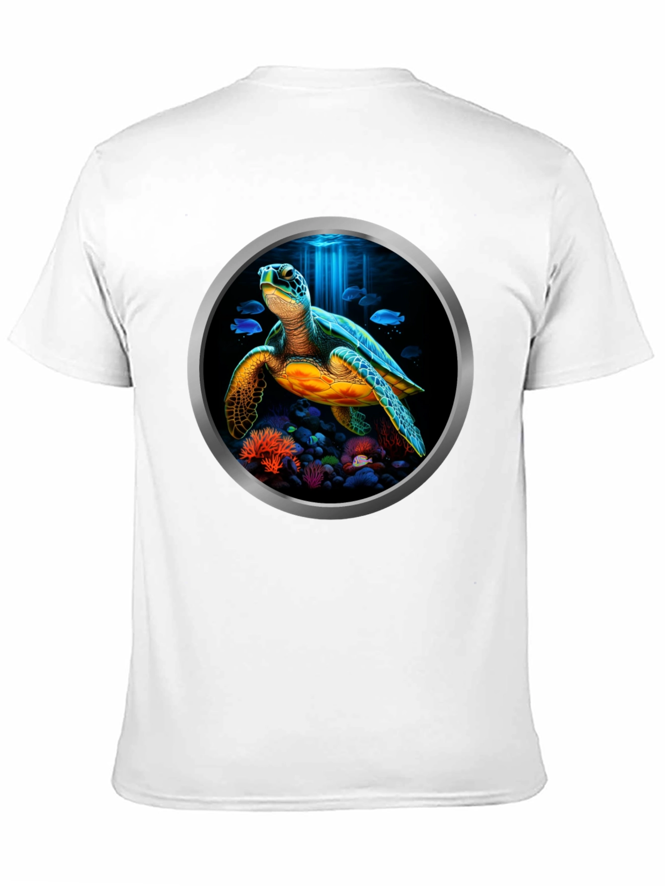 Sea Turtle Graphic Tee - Ocean Life T-Shirt