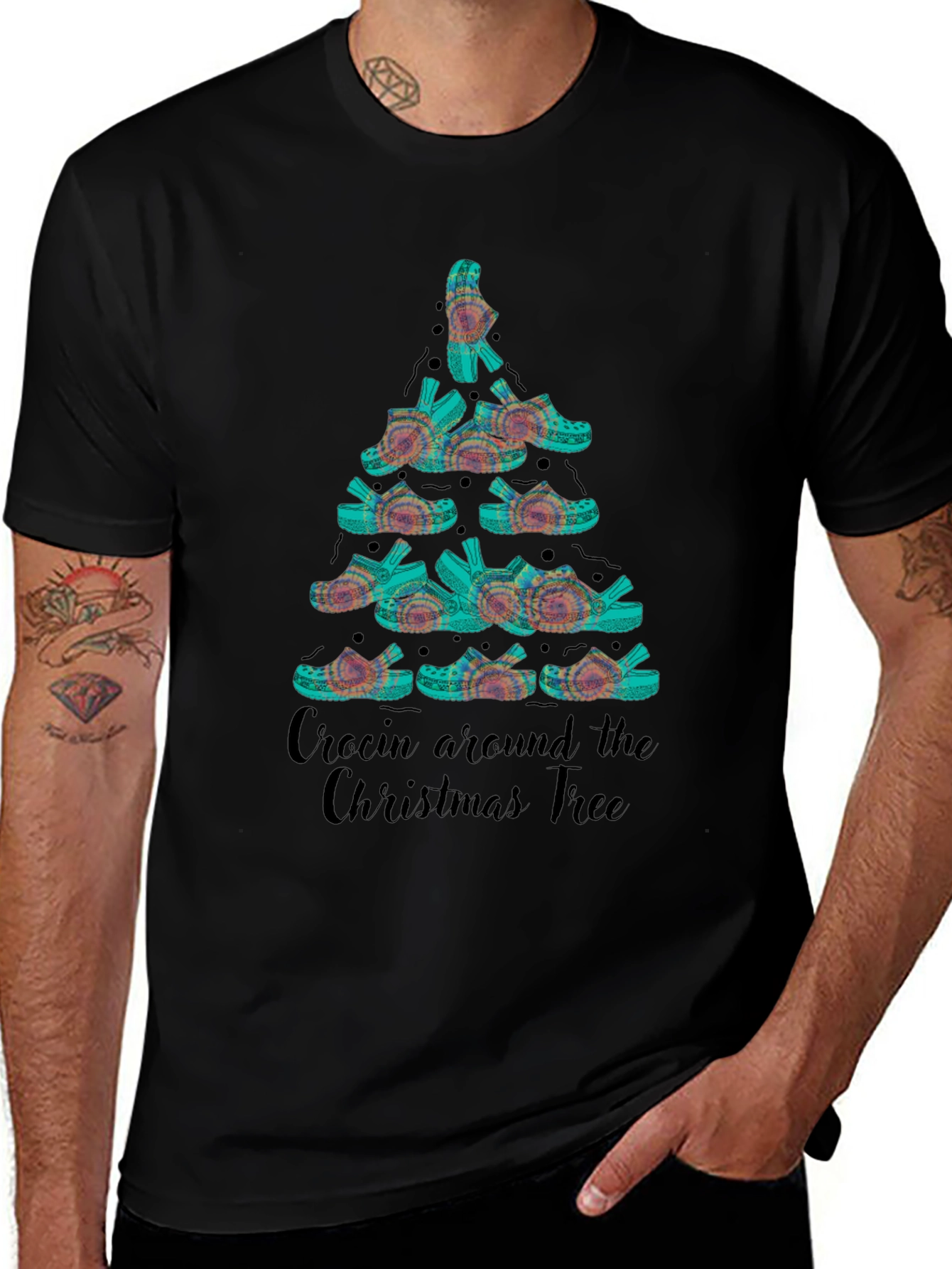 Crocin Around the Christmas Tree T-Shirt