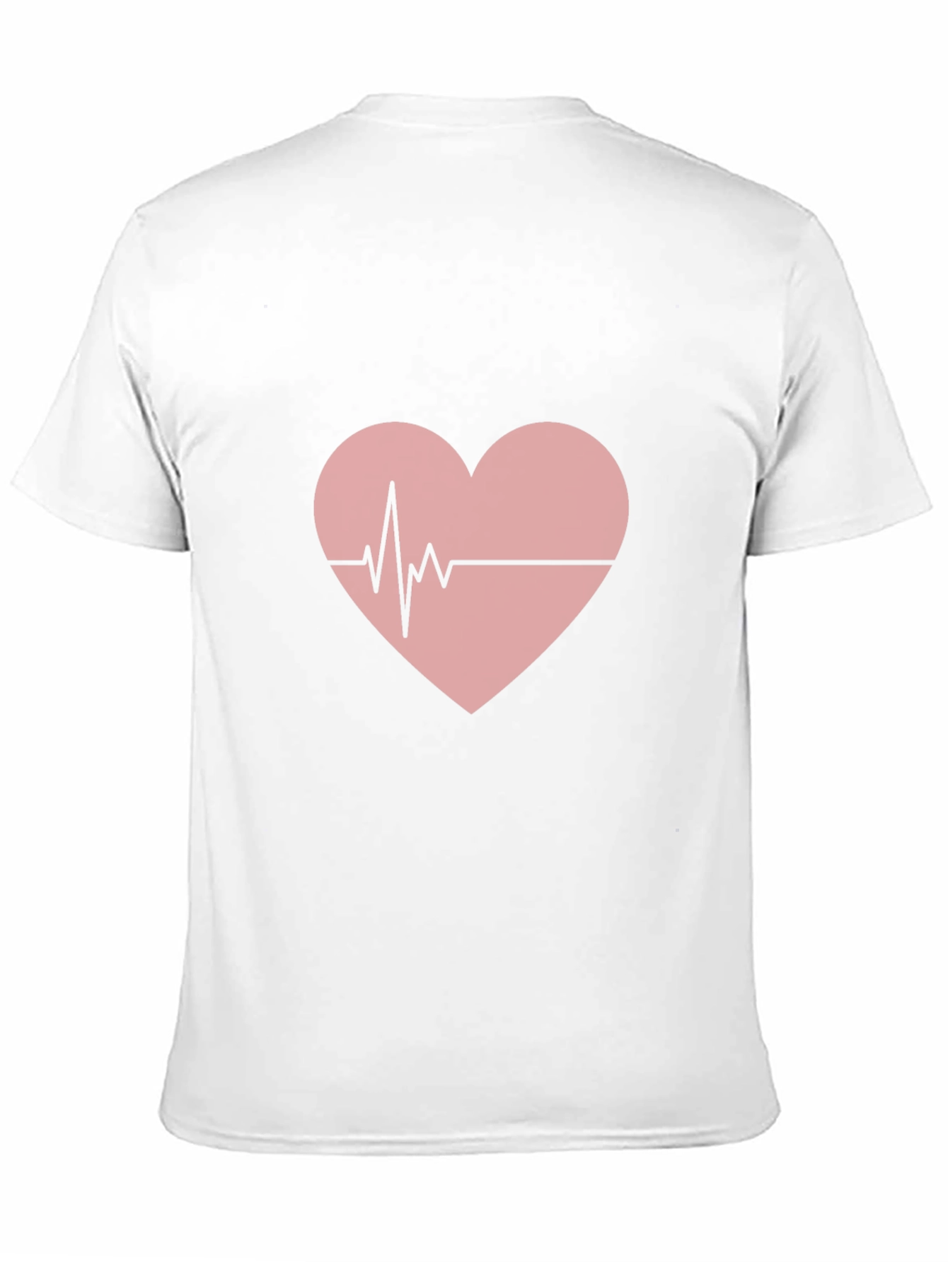 Heartbeat Graphic Tee - Mens Casual T-Shirt
