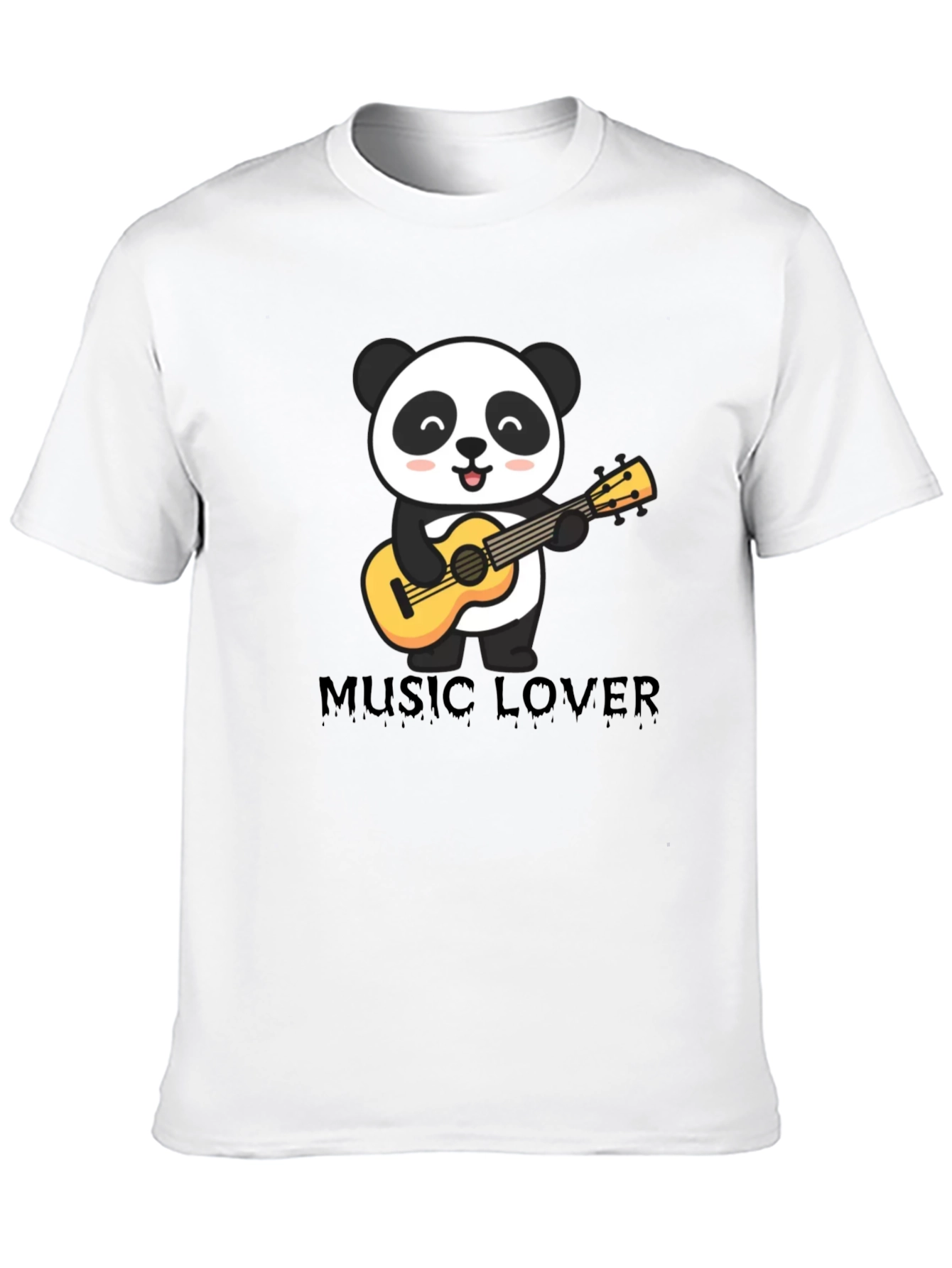Panda Music Lover T-Shirt - Cute Guitar Player Tee