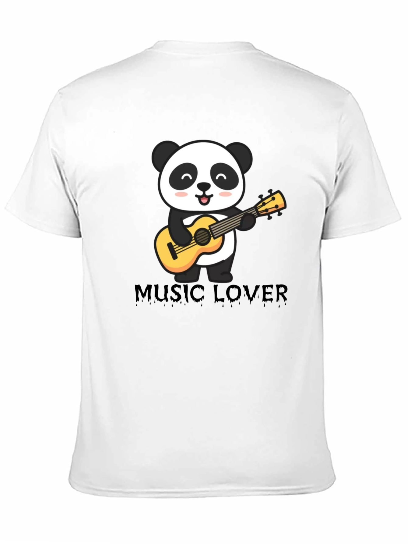 Panda Music Lover T-Shirt - Cute Guitar Player Tee