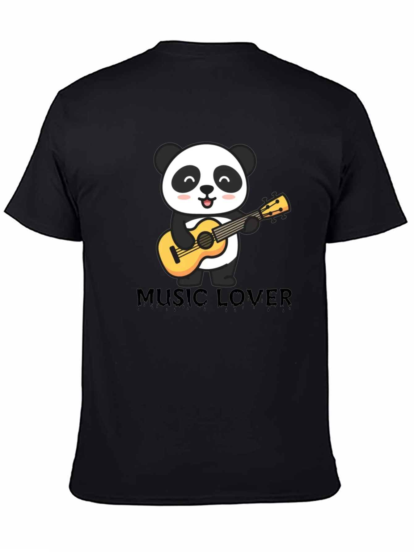 Panda Music Lover T-Shirt - Cute Guitar Player Tee