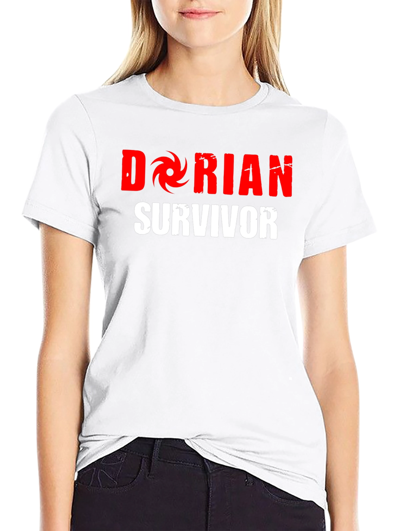 Dorian Survivor T-Shirt Black Crewneck