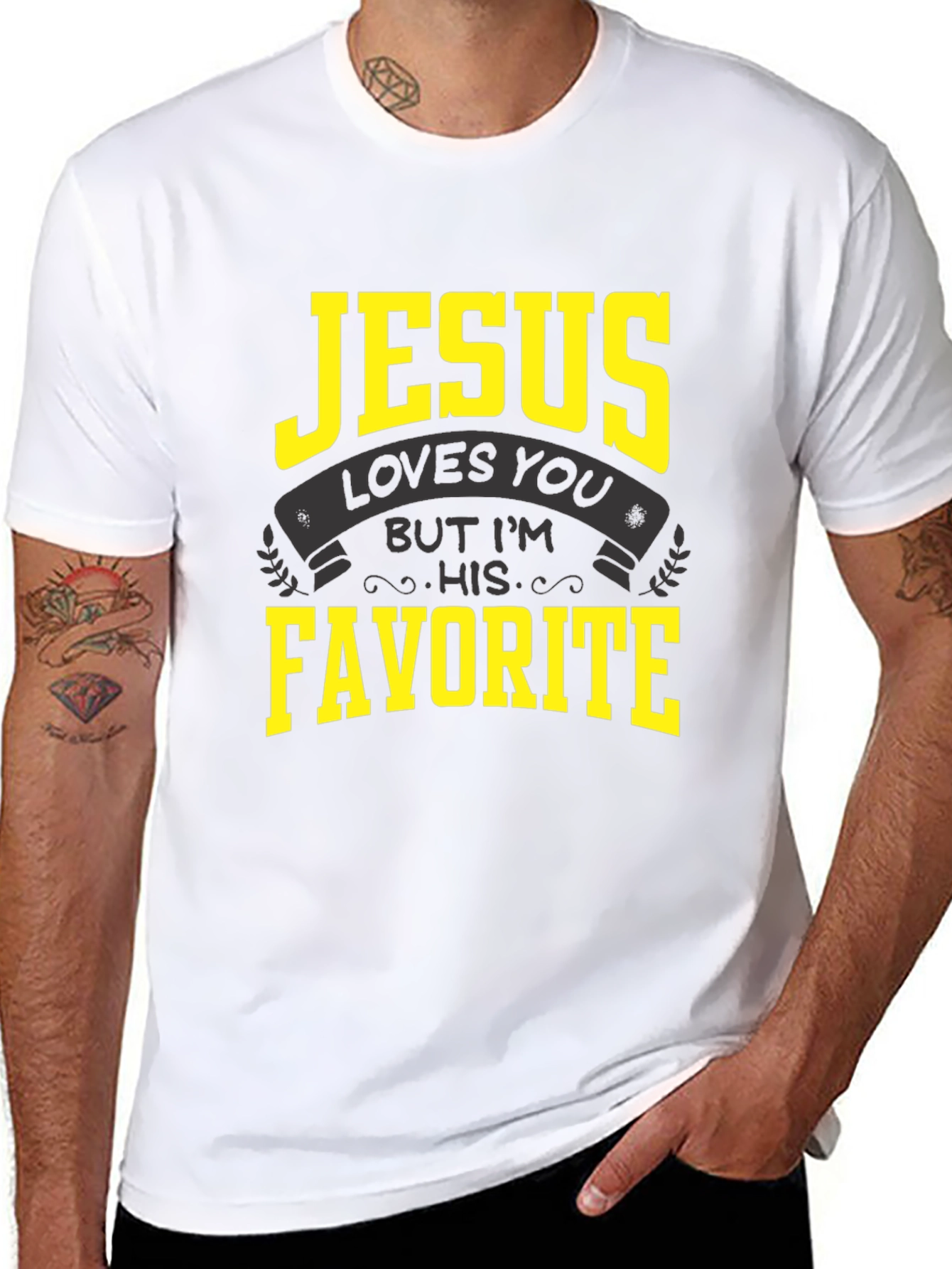 Jesus Loves You But Im His Favorite T-Shirt