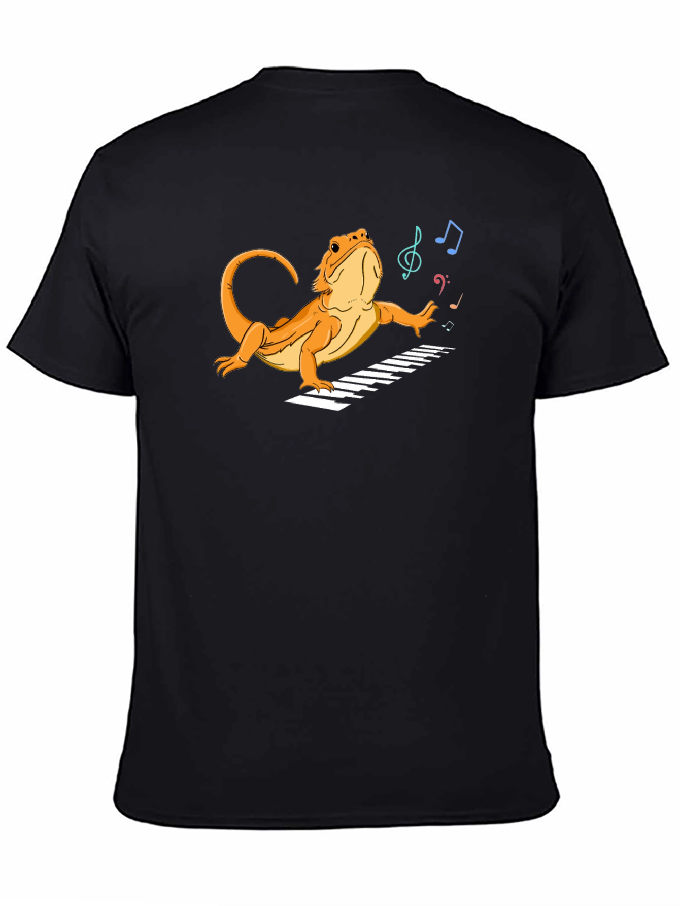 Bearded Dragon Musician T-Shirt