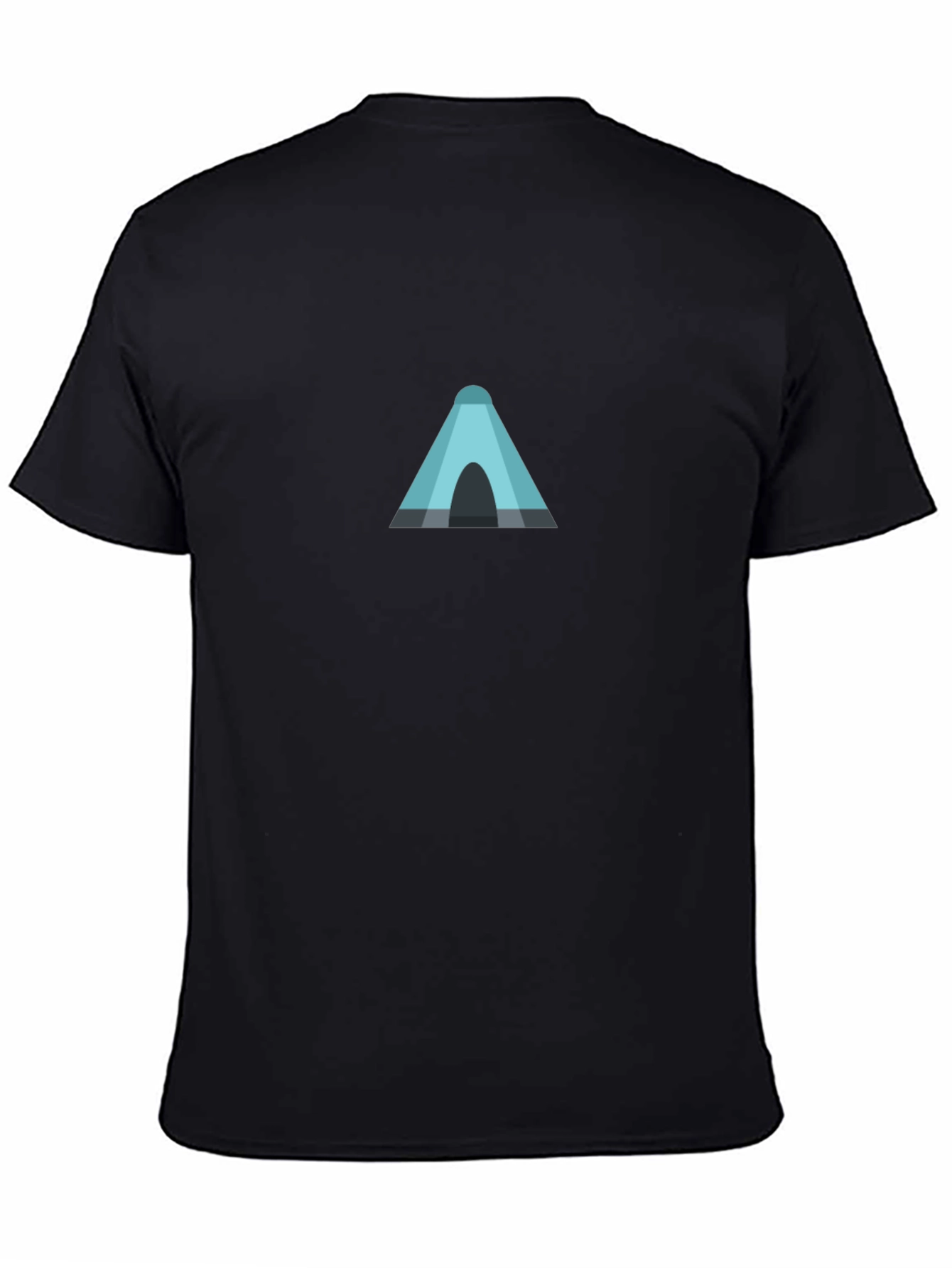 Modern Tent Graphic Tee - Black