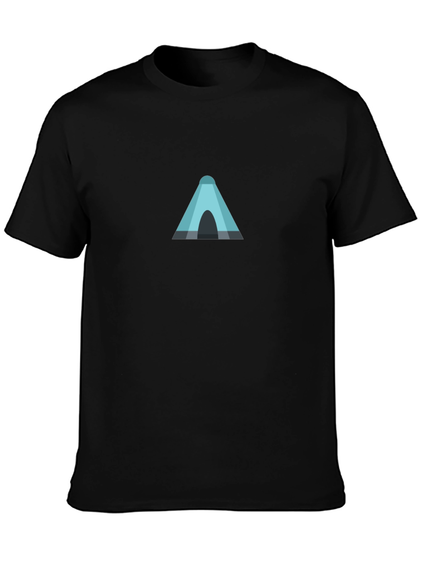 Modern Tent Graphic Tee - Black