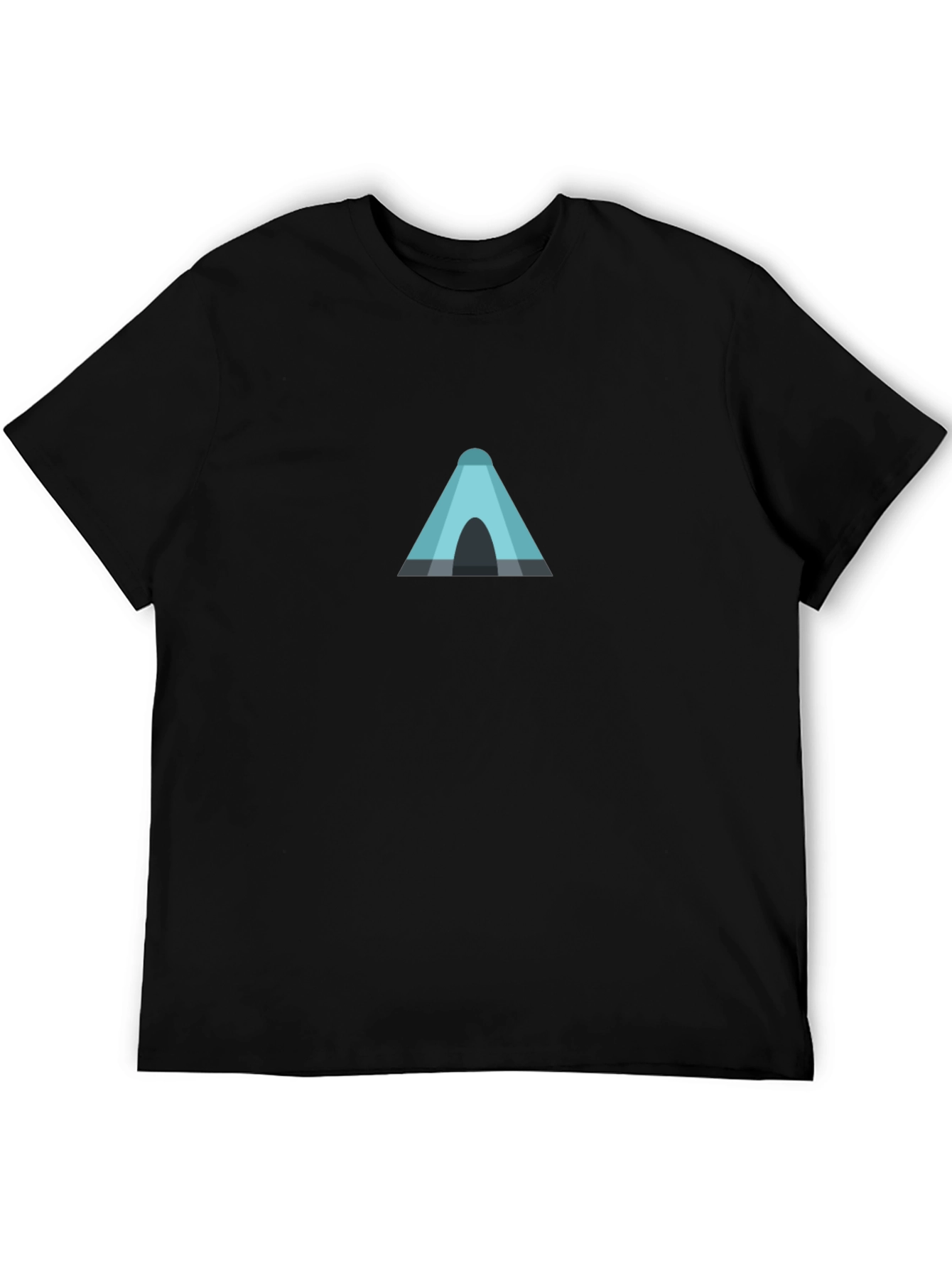 Modern Tent Graphic Tee - Black