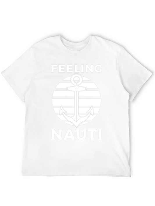 Feeling Nauti Anchor Graphic T-Shirt
