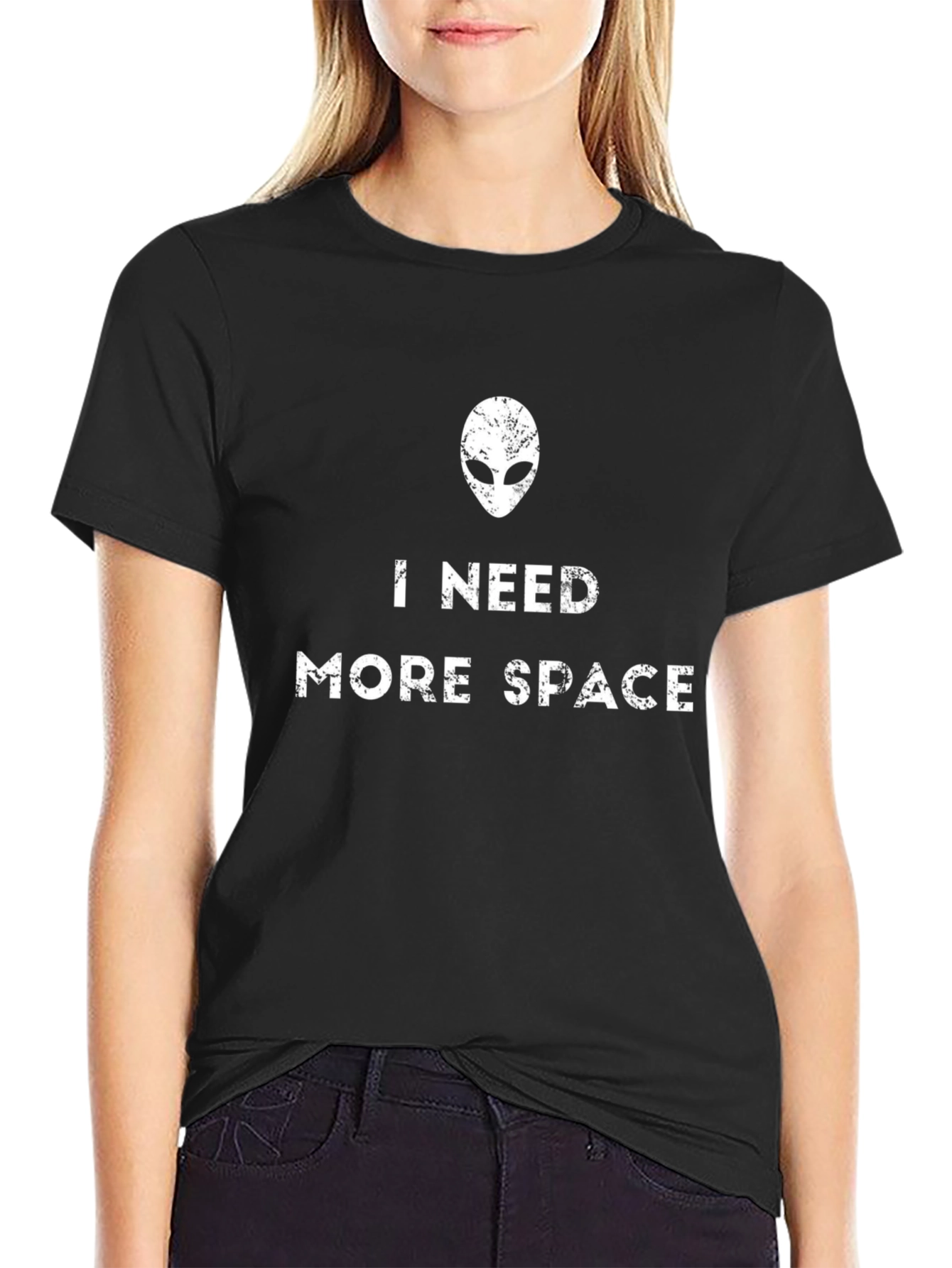 I Need More Space Alien Graphic T-Shirt