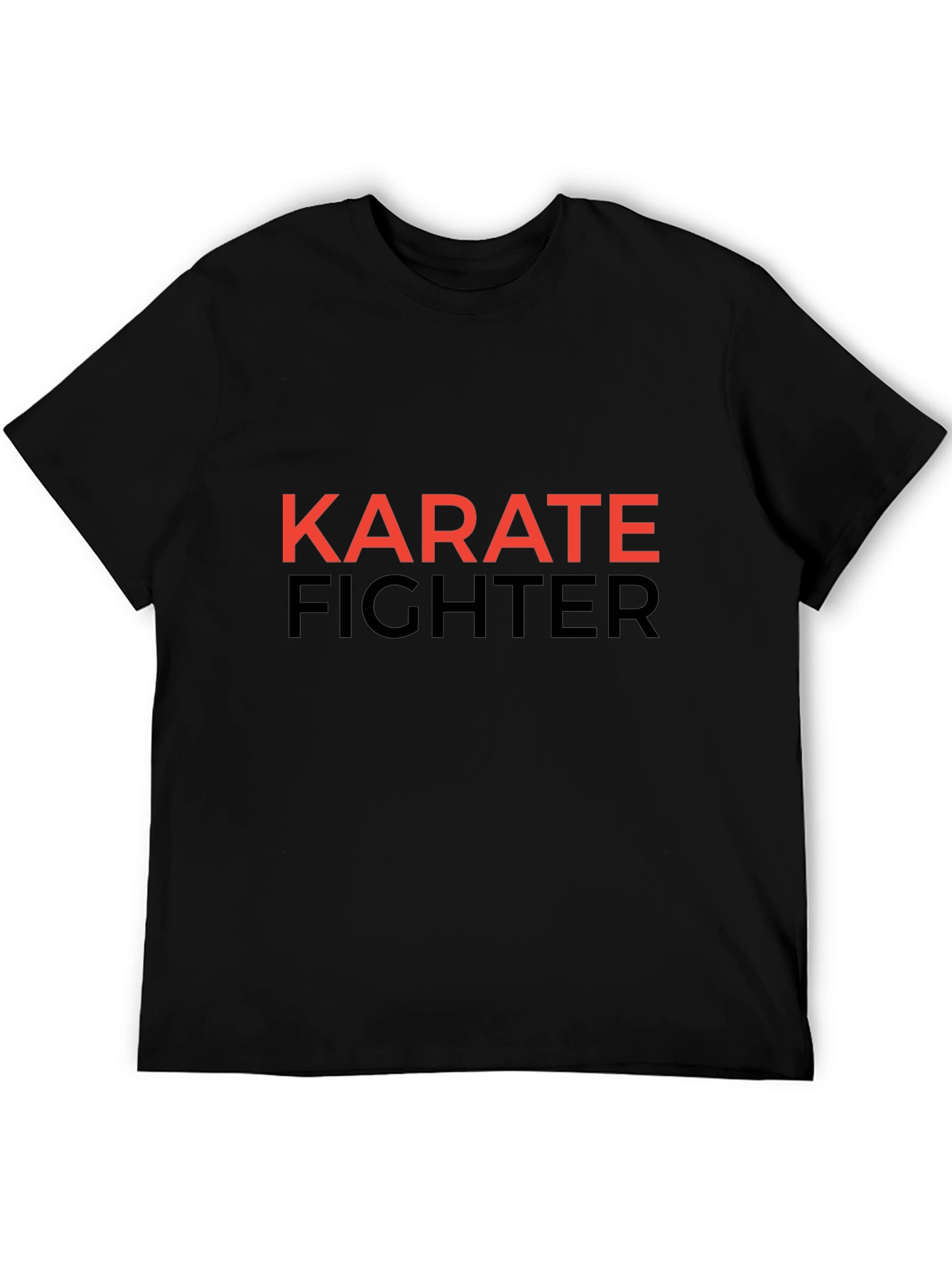 Karate Fighter Graphic T-Shirt - Stylish Martial Arts Tee