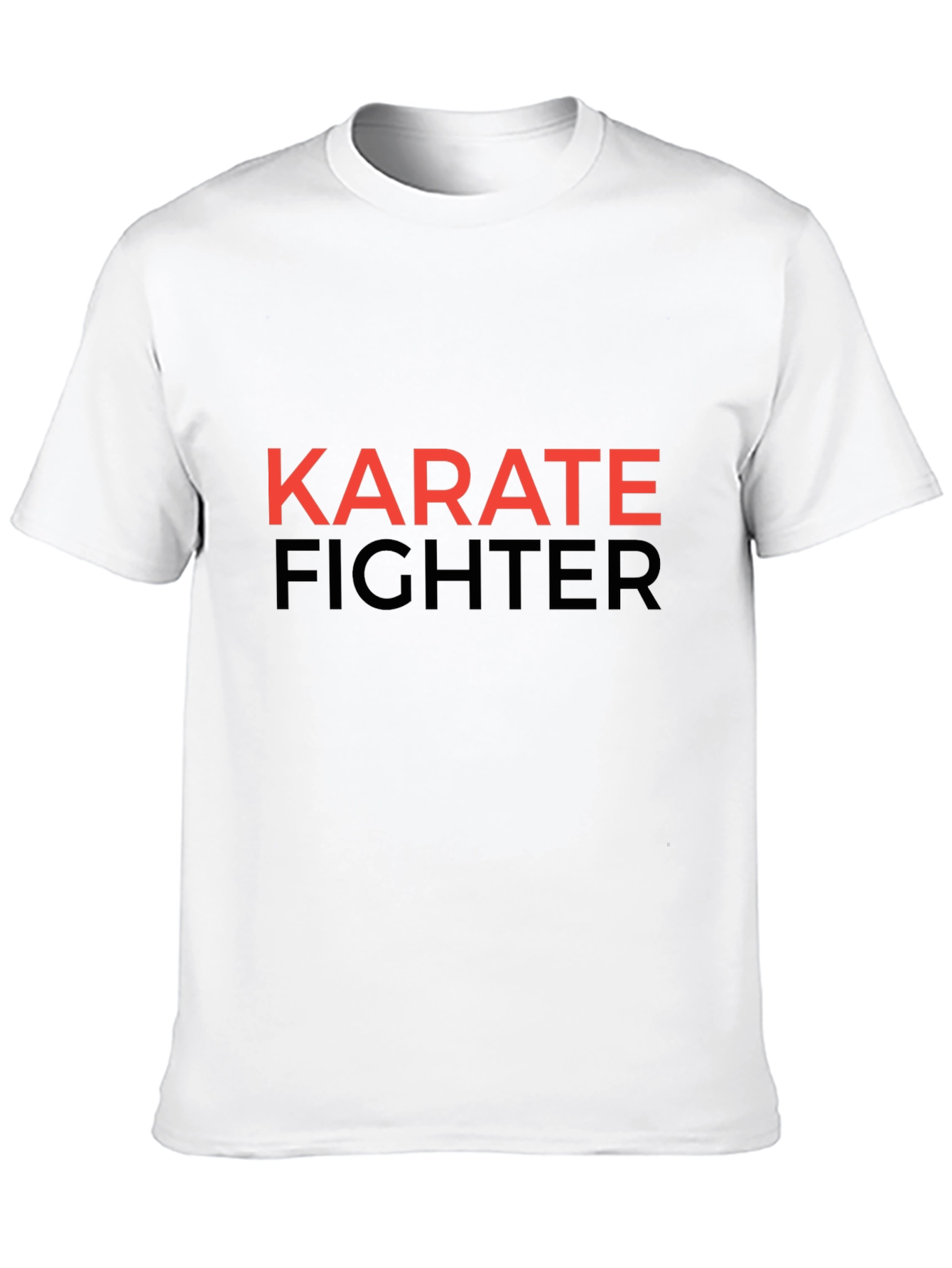 Karate Fighter Graphic T-Shirt - Stylish Martial Arts Tee