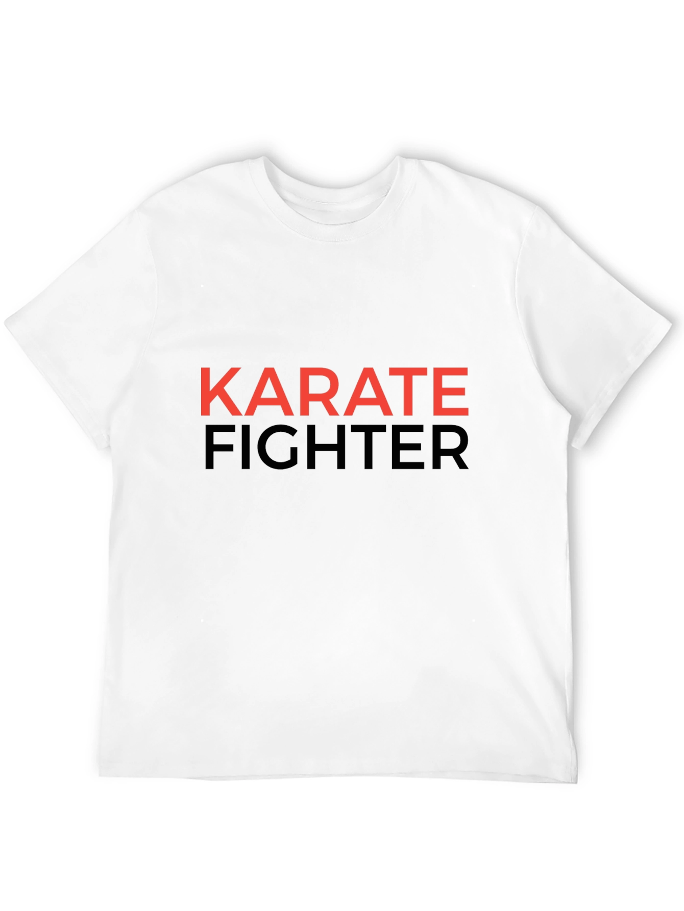 Karate Fighter Graphic T-Shirt - Stylish Martial Arts Tee