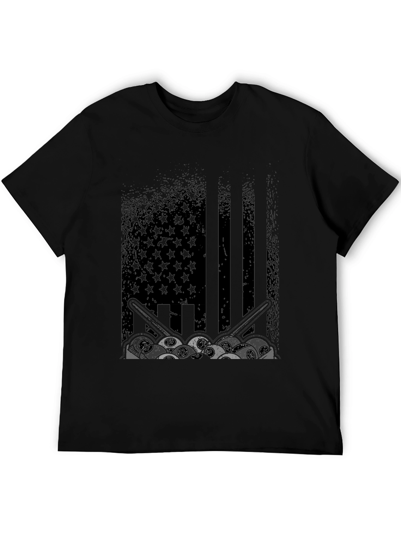 Drummer American Flag Graphic Tee