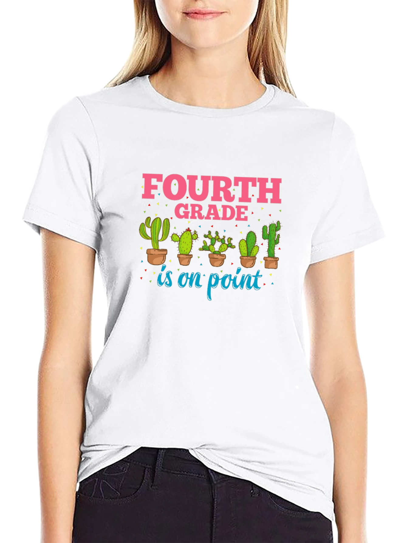Fourth Grade Cactus T-Shirt