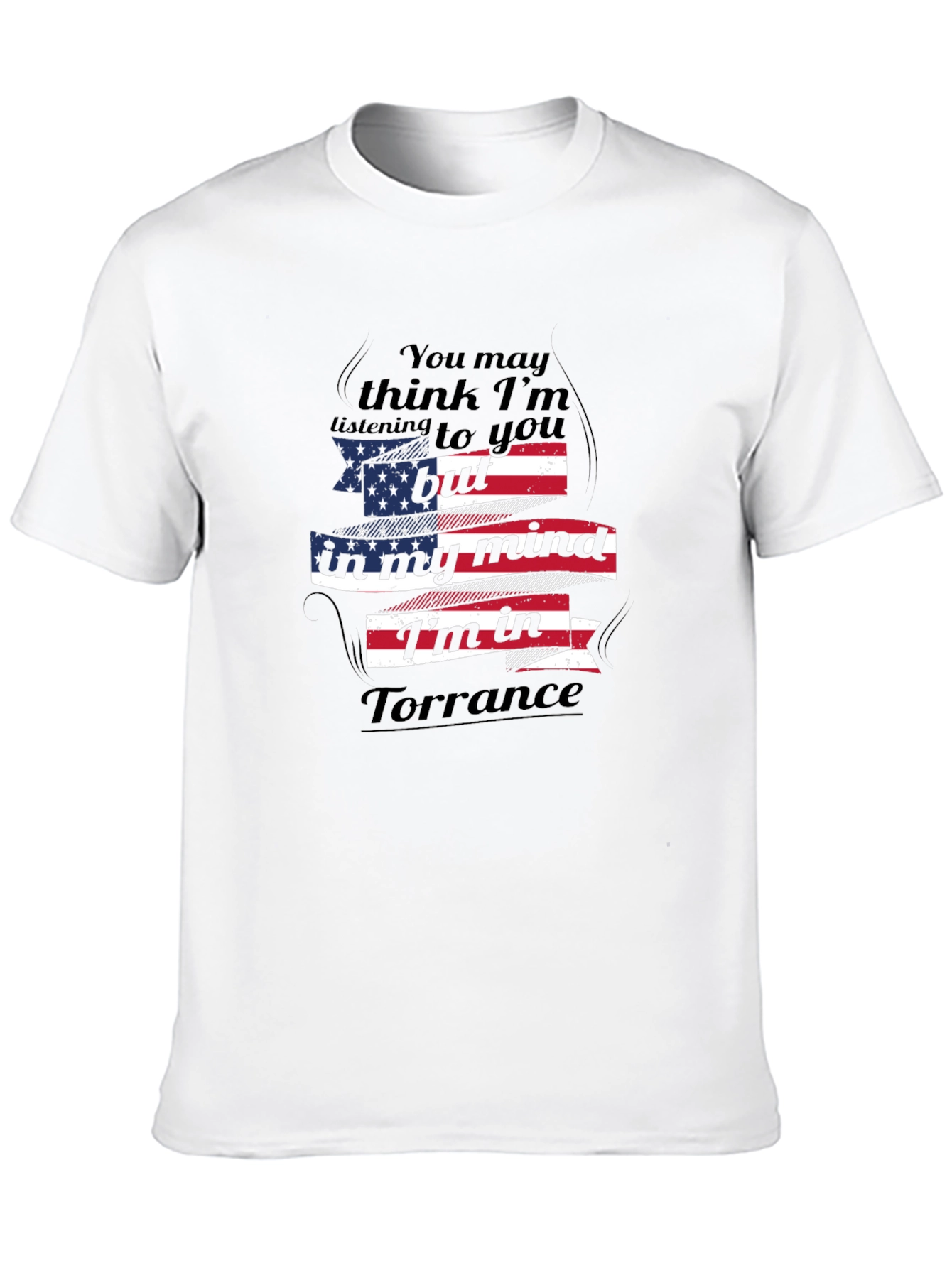 Torrance Mind USA Flag Graphic Tee