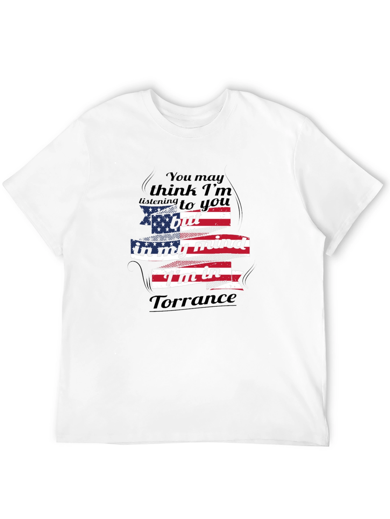 Torrance Mind USA Flag Graphic Tee