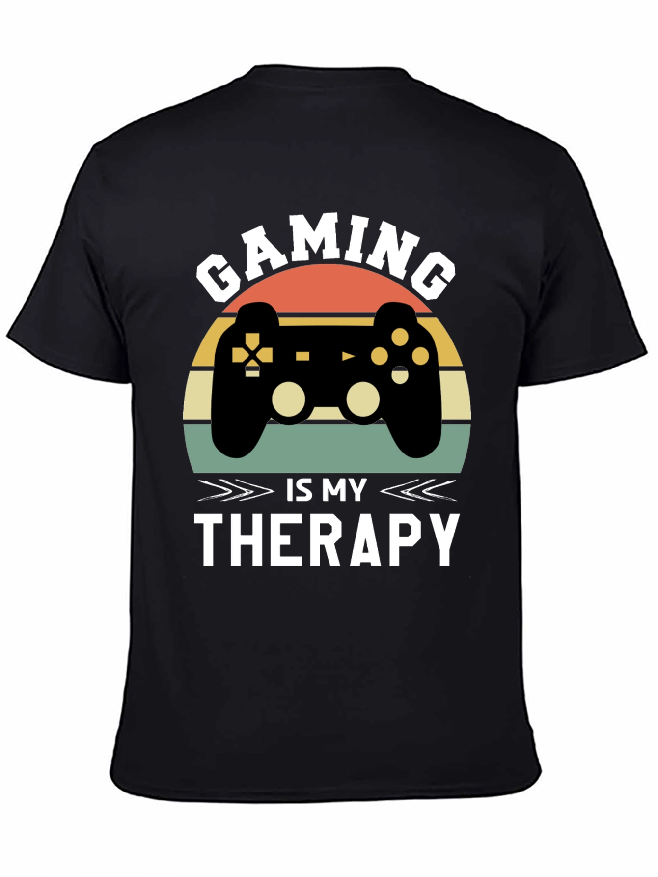 Gaming Is My Therapy T-Shirt Retro Style