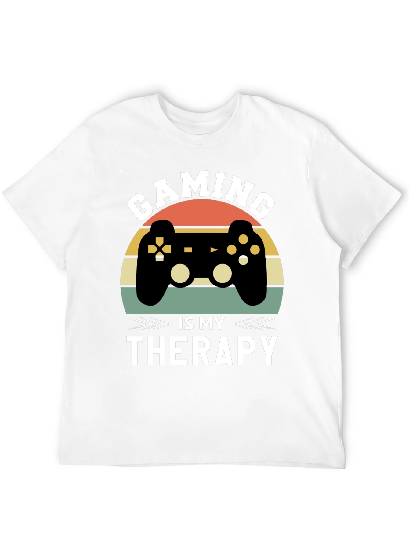 Gaming Is My Therapy T-Shirt Retro Style