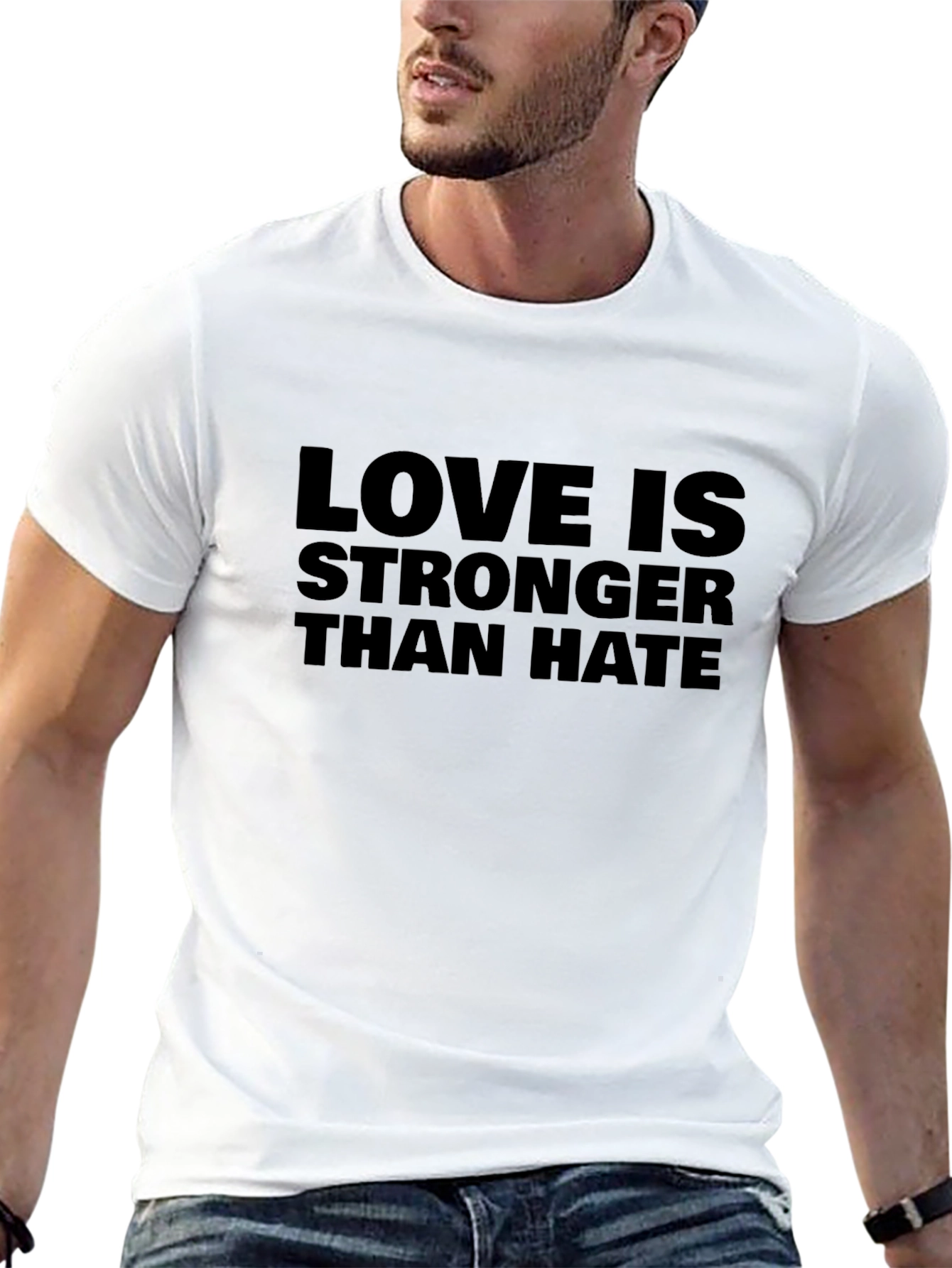 Love is Stronger Than Hate Graphic Tee