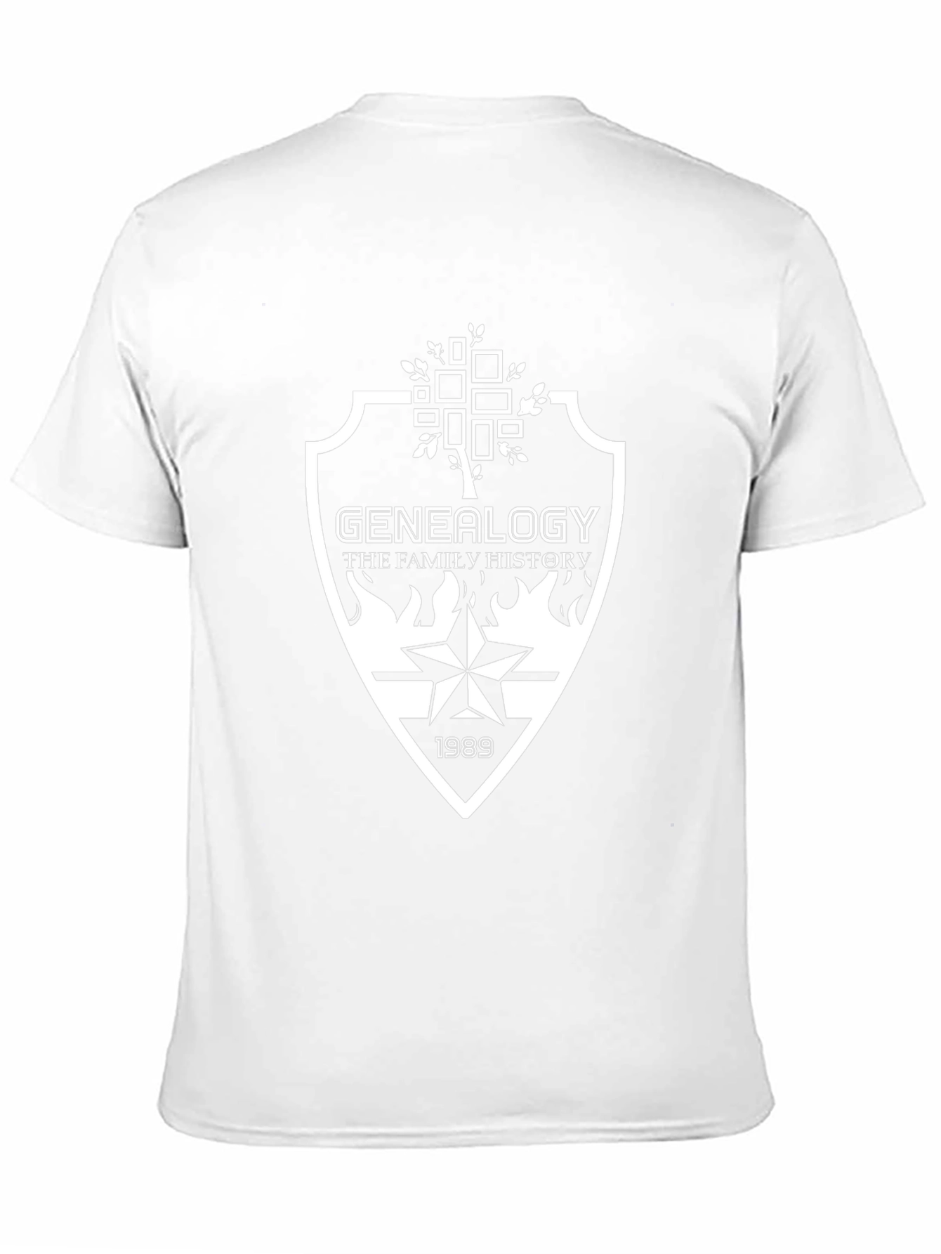 Genealogy Family History 1989 Black T-Shirt
