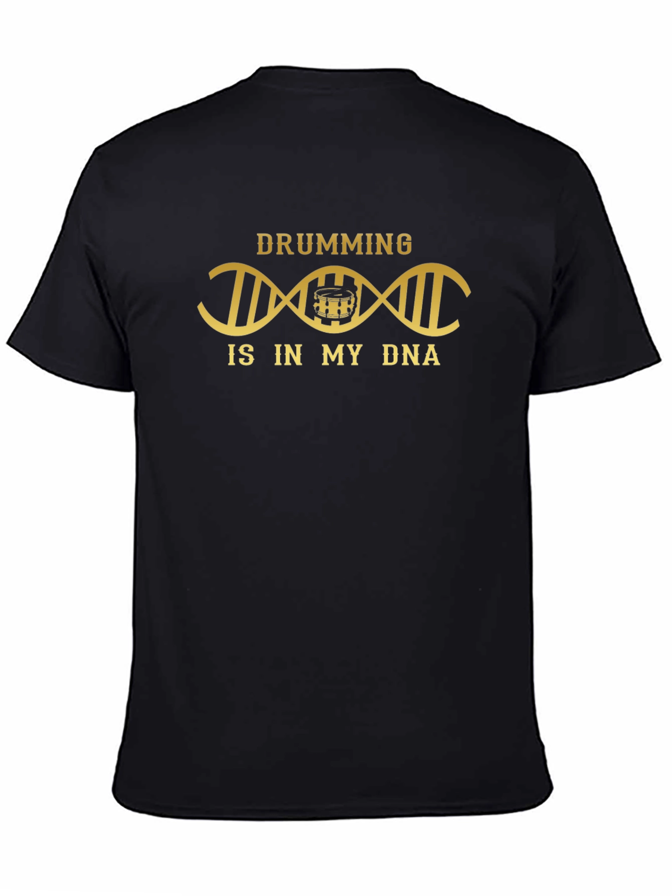 Drumming DNA Graphic Tee - Musician T-Shirt