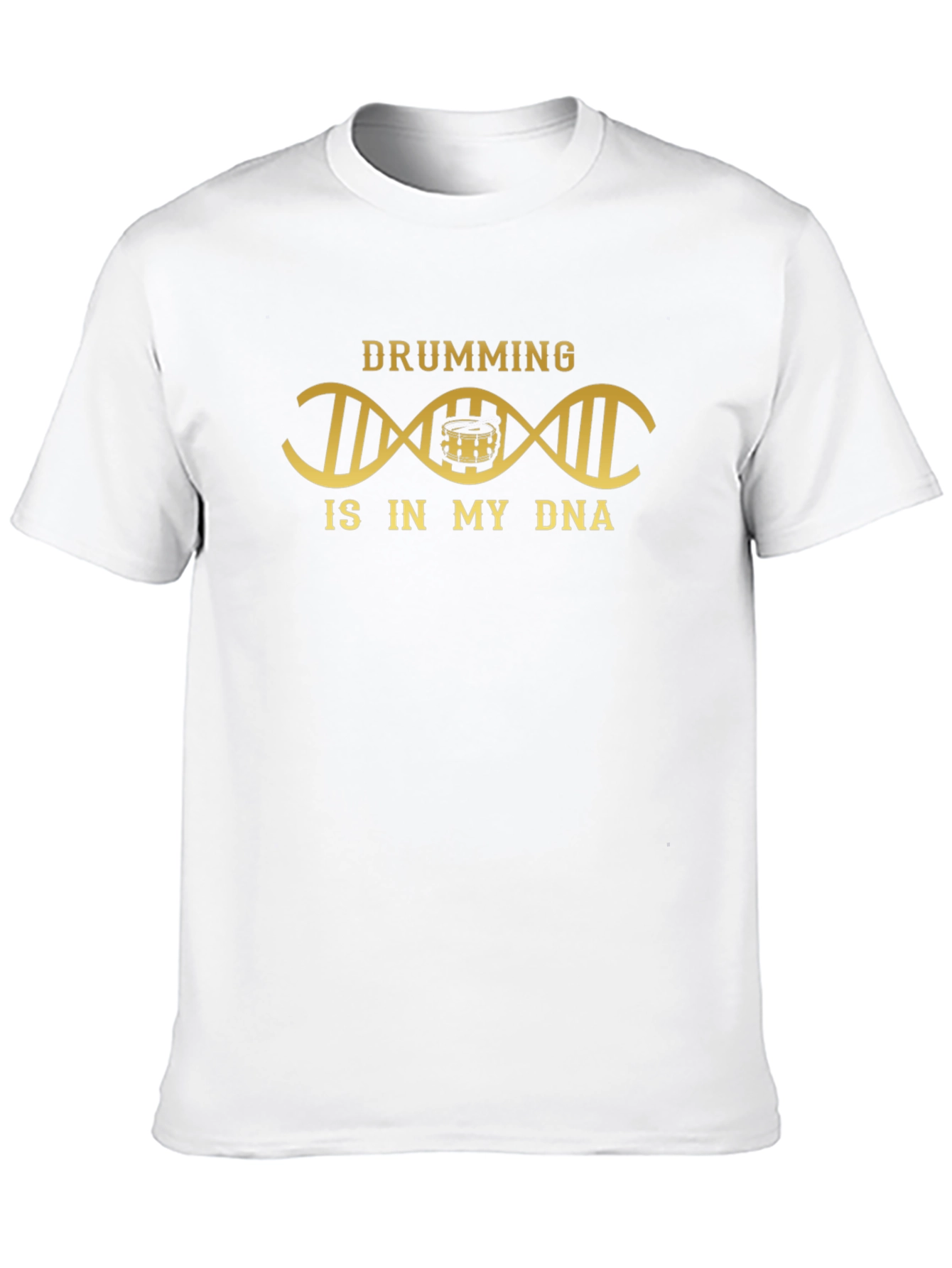 Drumming DNA Graphic Tee - Musician T-Shirt